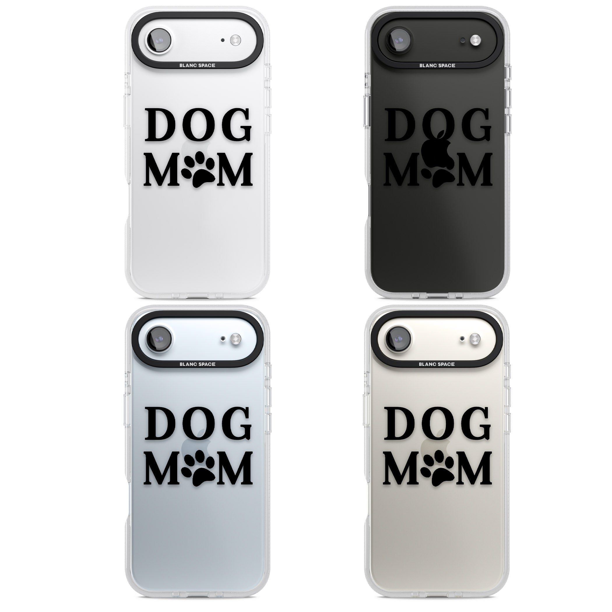 Dog Mom iPhone 17 Air Impact Air Clear Phone Case APT Impact Protection