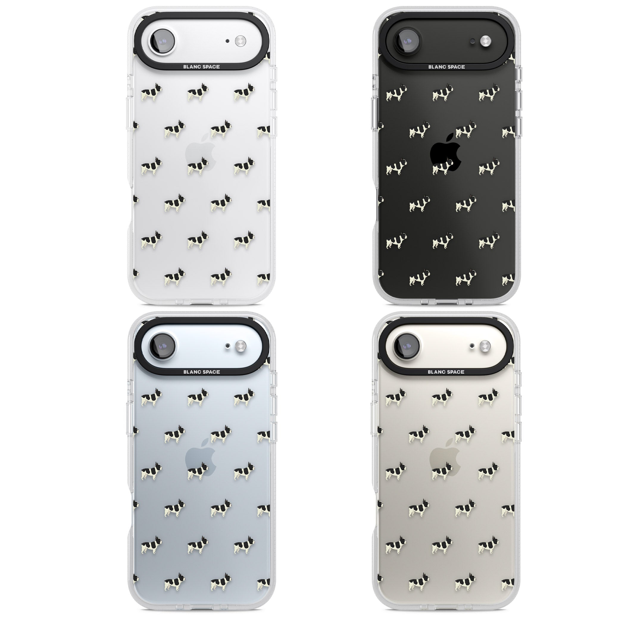 Frenchie Repeat Dog iPhone 17 Air Impact Air Clear Phone Case APT Impact Protection