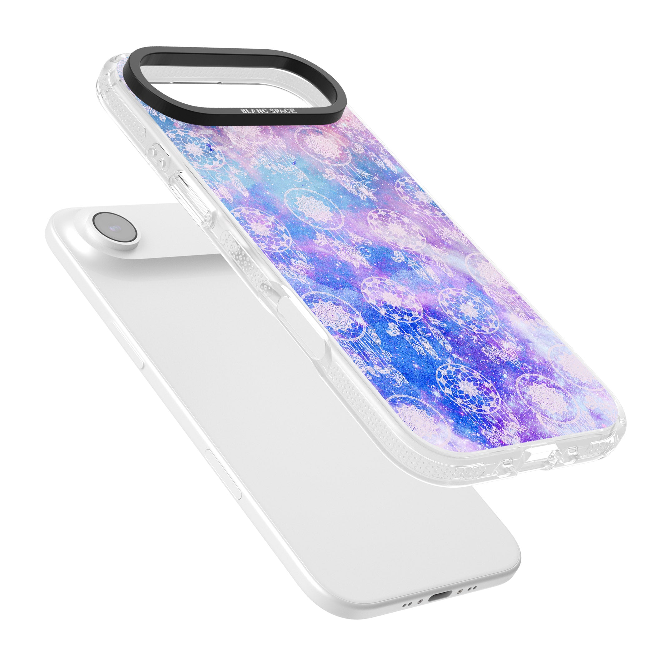 Dreamcatcher Galaxy Tie Dye iPhone 17 Air Impact Air Clear Phone Case Colours