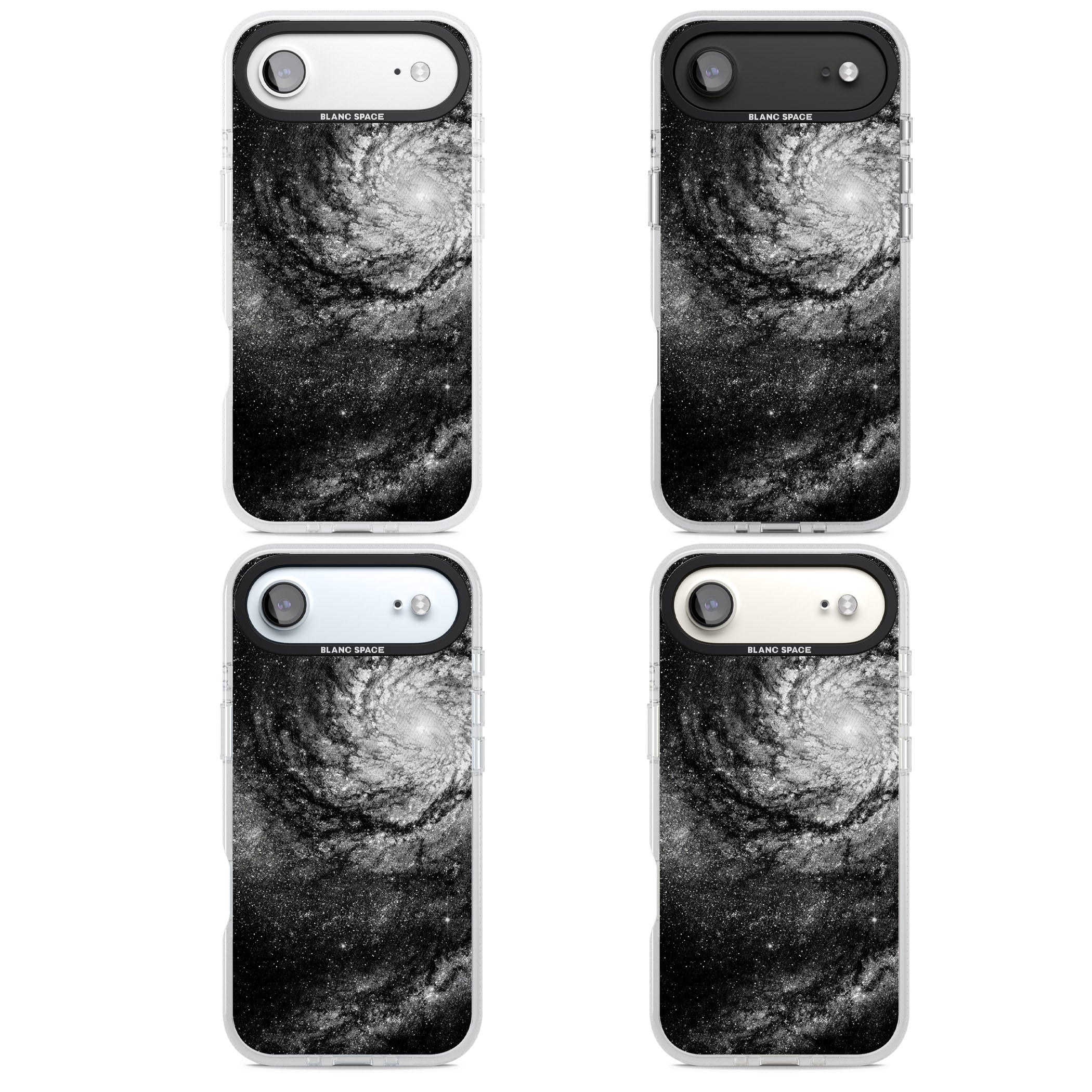 Night Sky Galaxies: Milky Way Galaxy iPhone 17 Air Impact Air Clear Phone Case APT Impact Protection