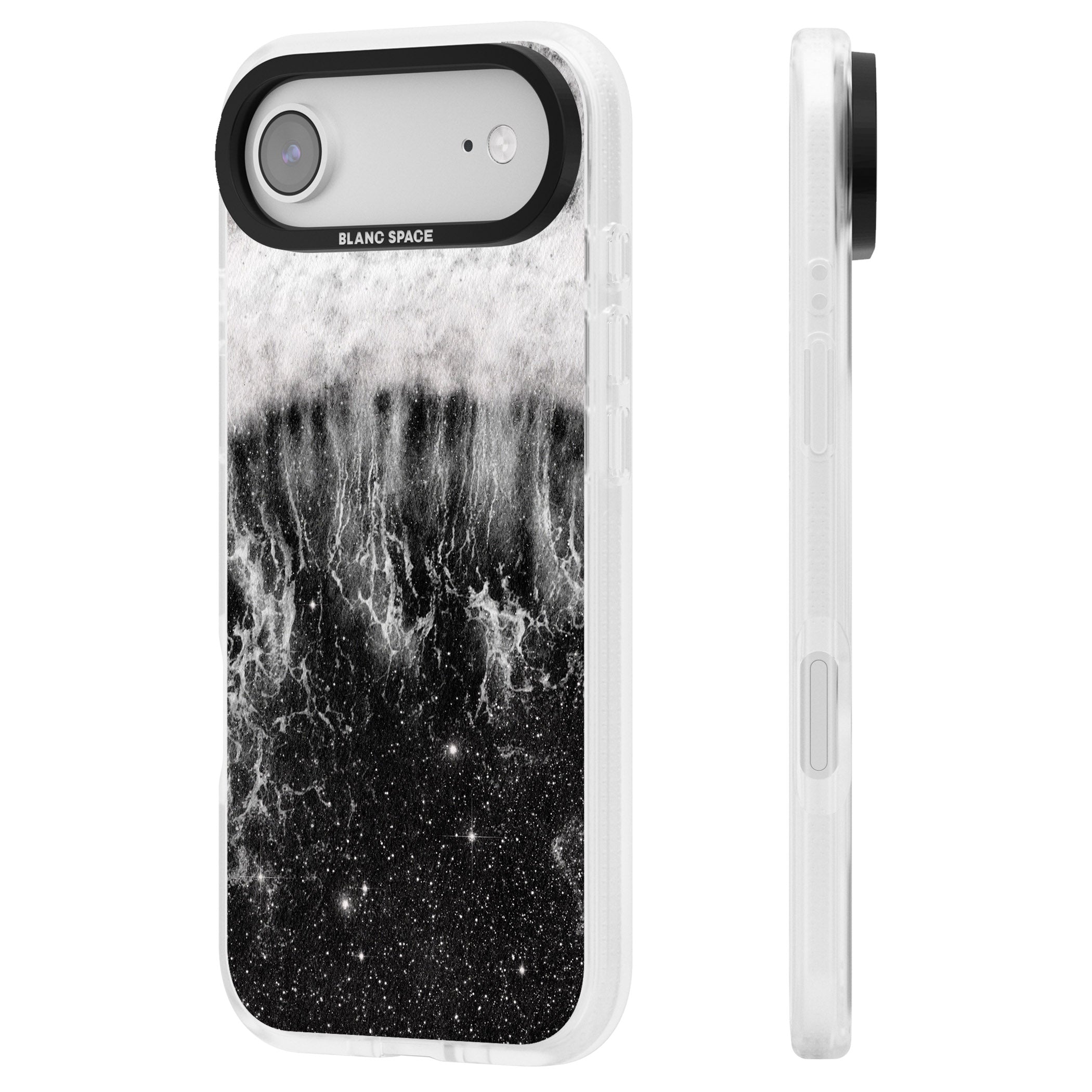 Deep Wave iPhone 17 Air Impact Air Clear Phone Case Side Profile