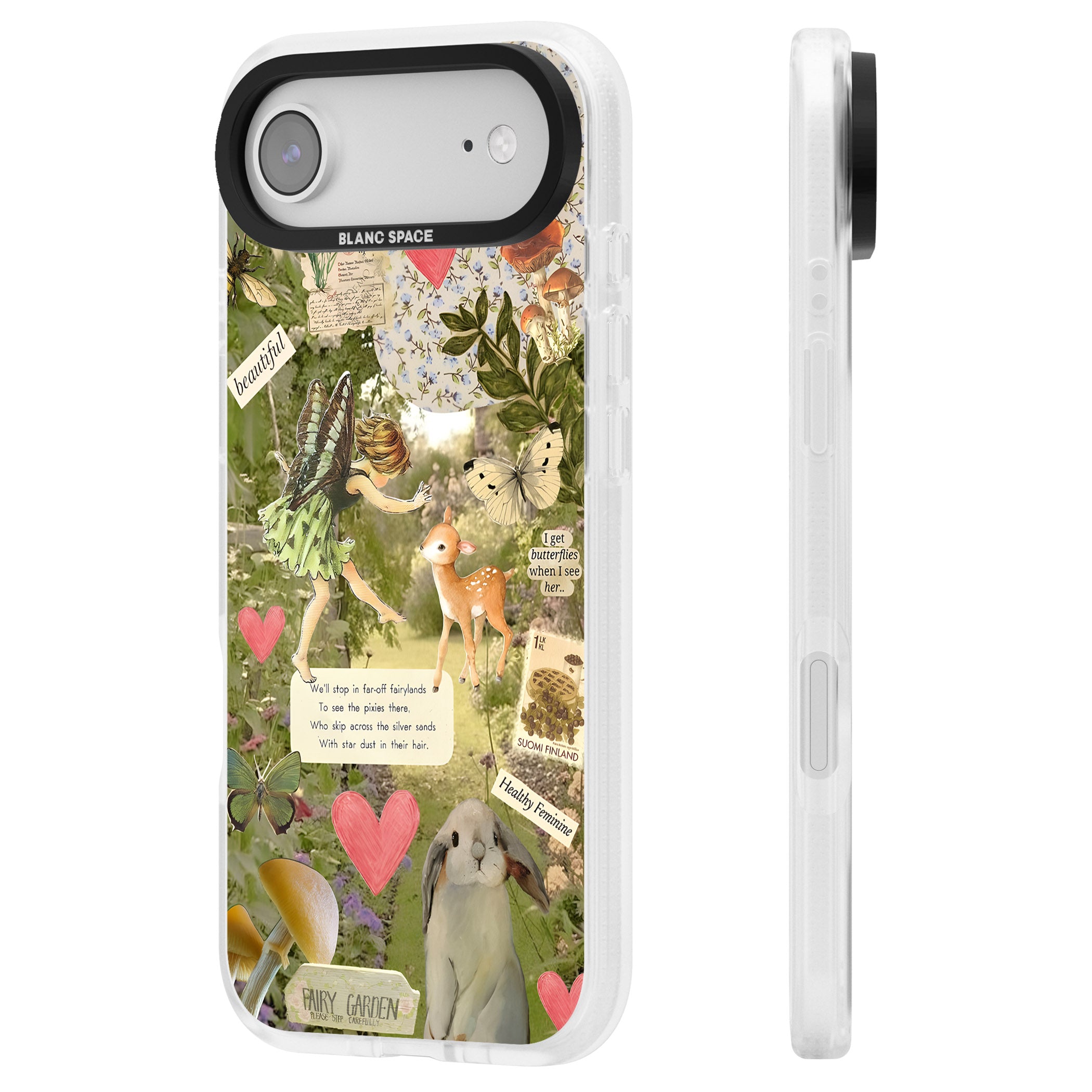 Soft Fairy iPhone 17 Air Impact Air Clear Phone Case Side Profile