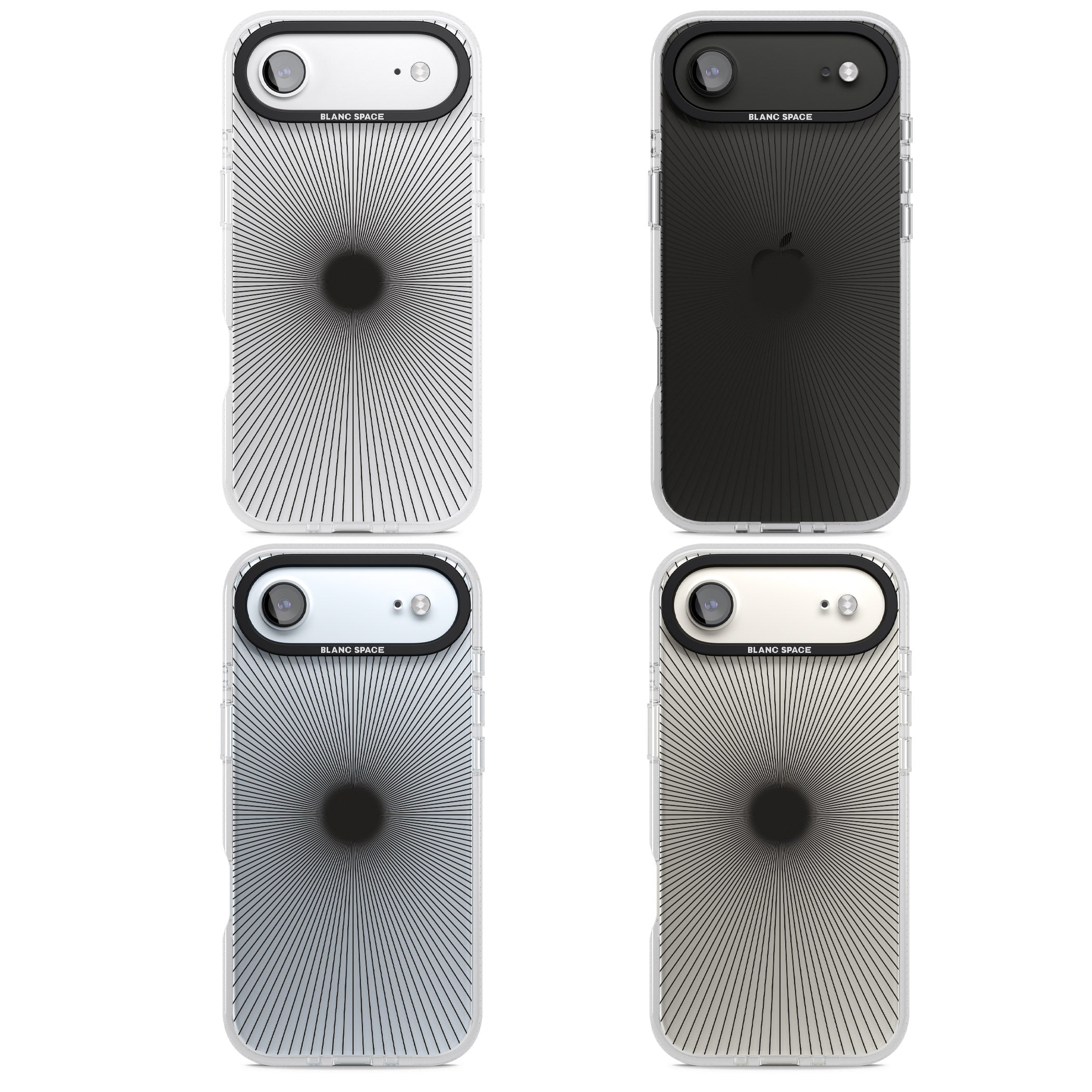 Sunburst iPhone 17 Air Impact Air Clear Phone Case APT Impact Protection