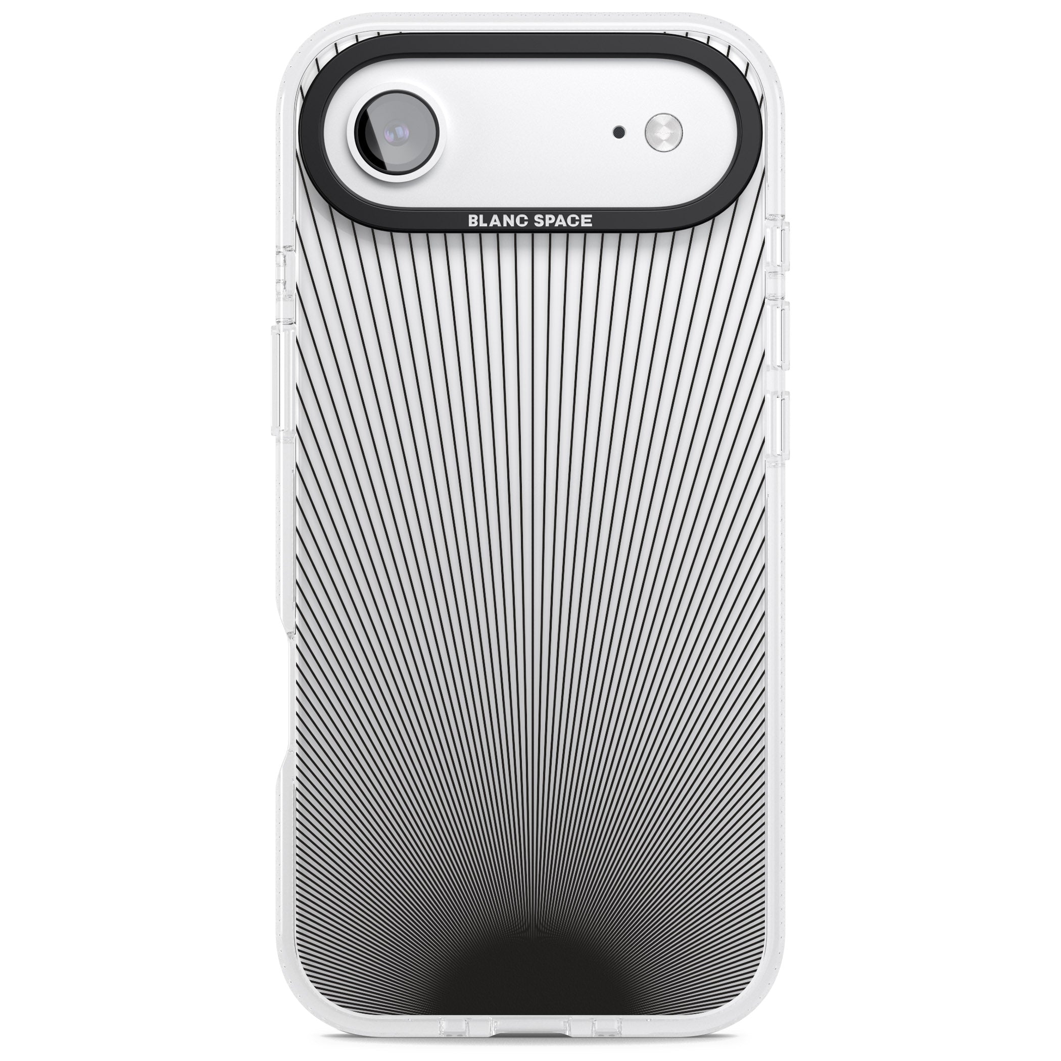 Linear Sunburst iPhone 17 Air Impact Air Clear Phone Case