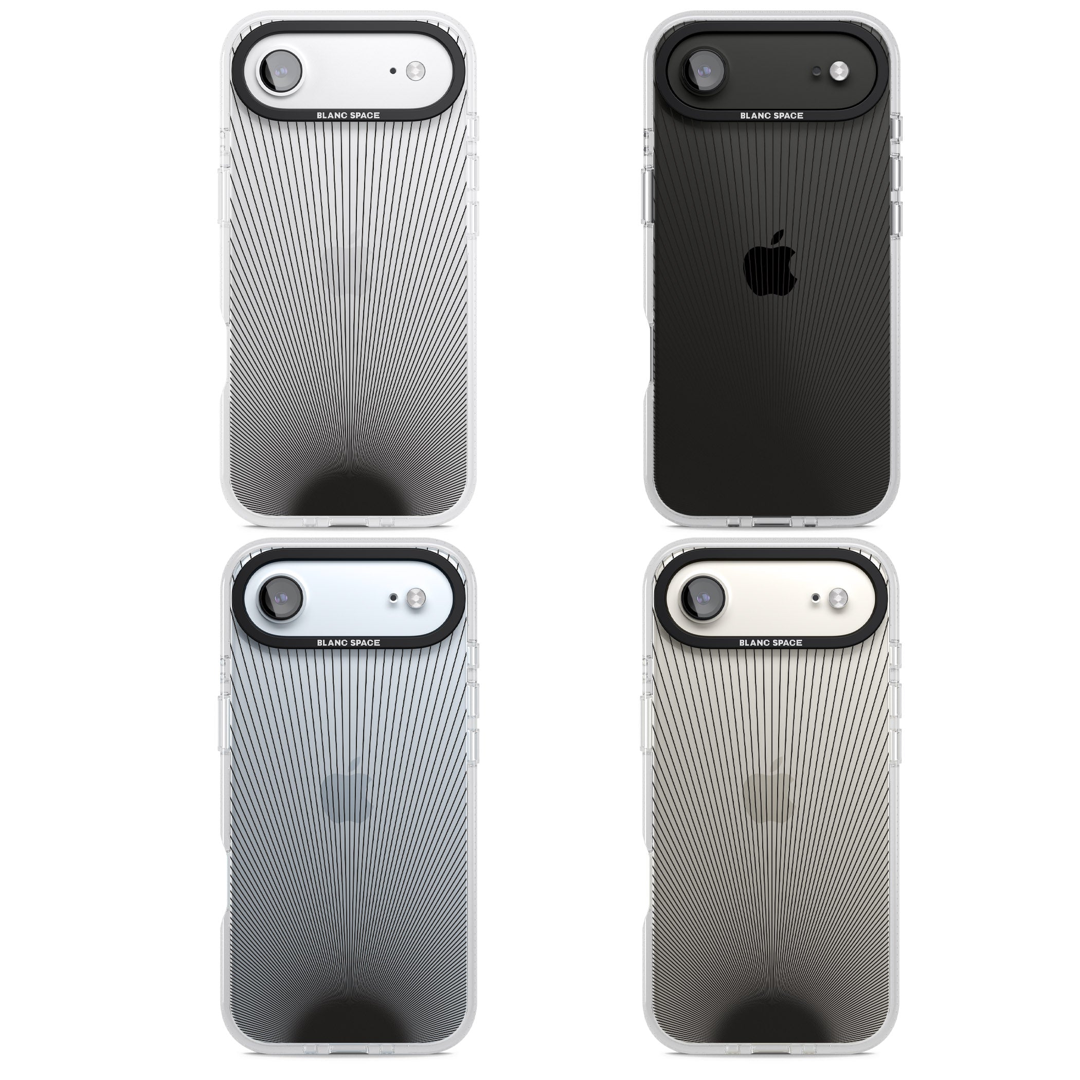 Linear Sunburst iPhone 17 Air Impact Air Clear Phone Case APT Impact Protection