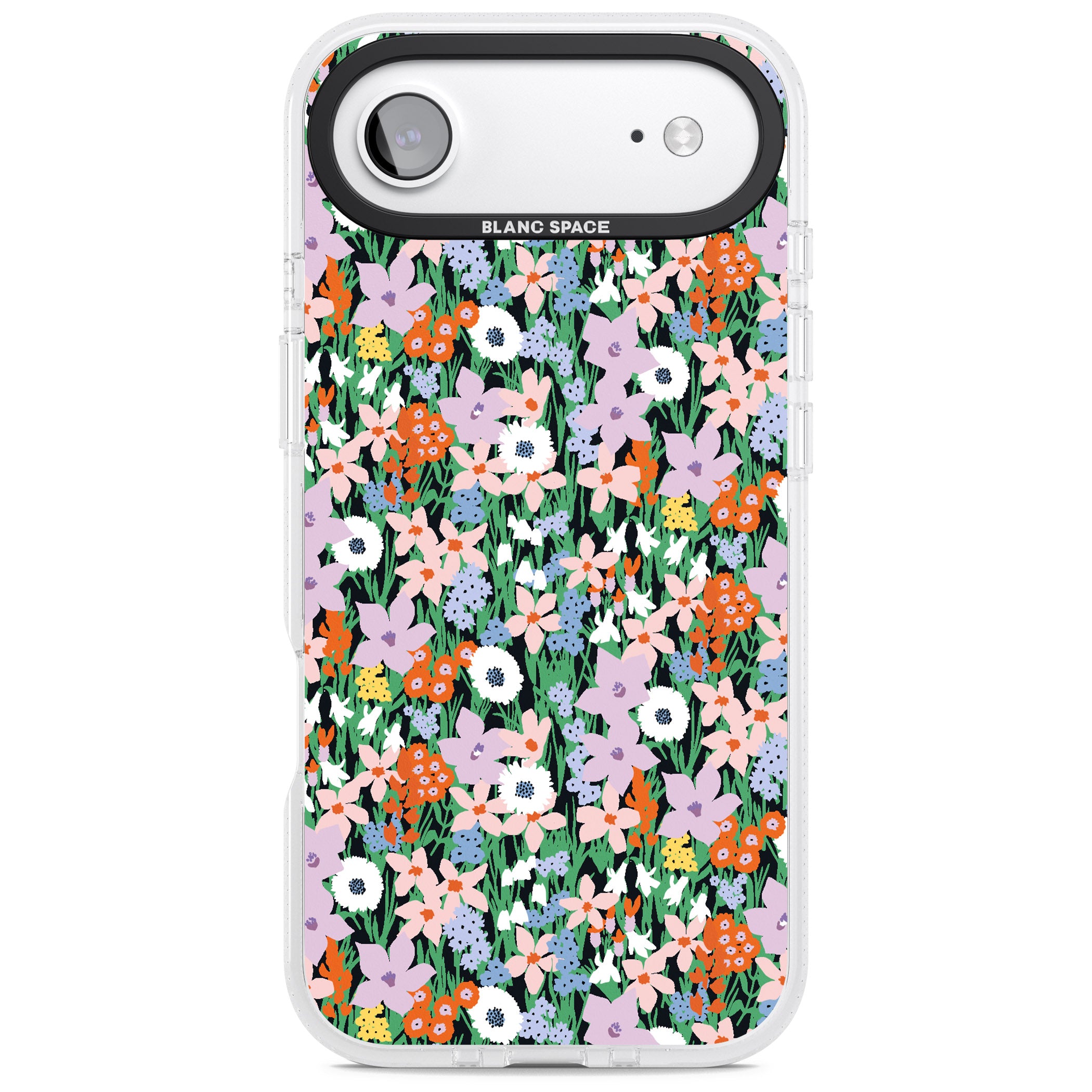Jazzy Floral Mix iPhone 17 Air Impact Air Clear Phone Case