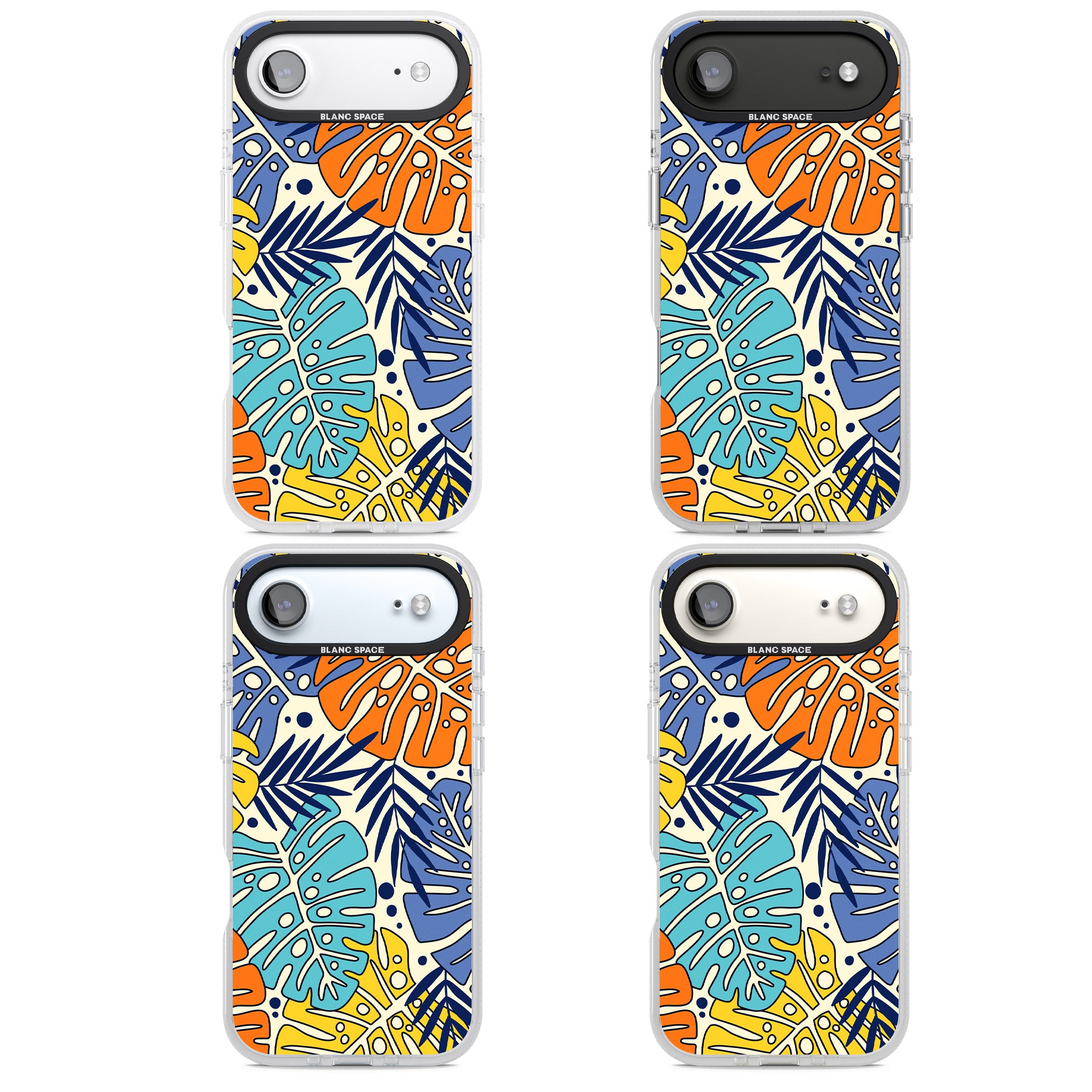 Beach Leaves iPhone 17 Air Impact Air Clear Phone Case APT Impact Protection
