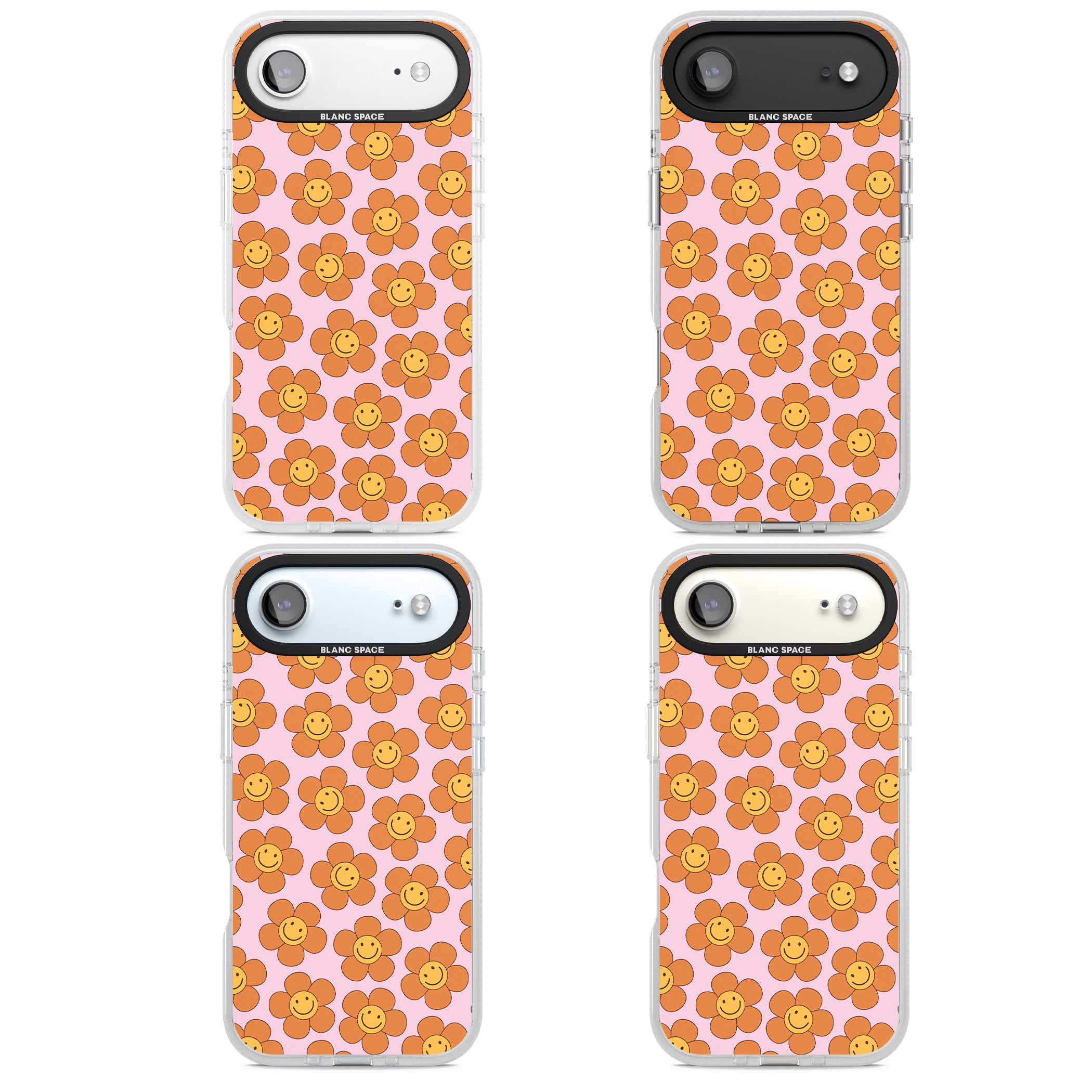 Floral Smiles iPhone 17 Air Impact Air Clear Phone Case APT Impact Protection