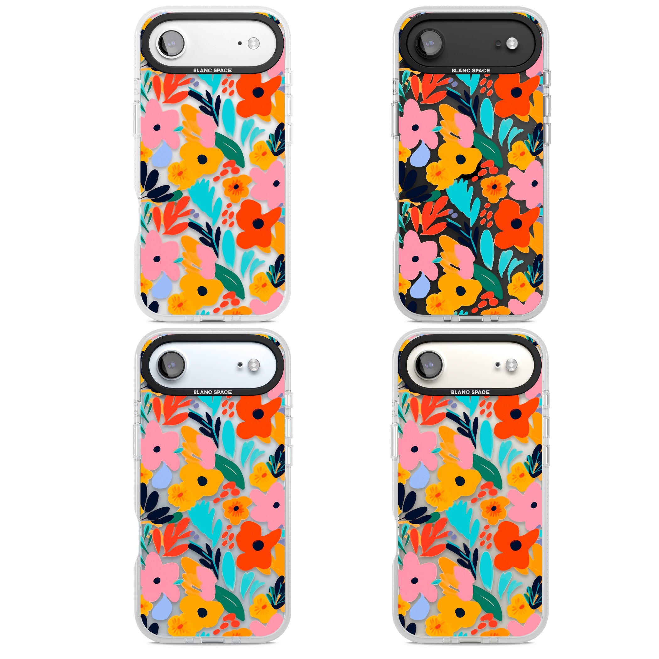 Floral Fiesta iPhone 17 Air Impact Air Clear Phone Case APT Impact Protection