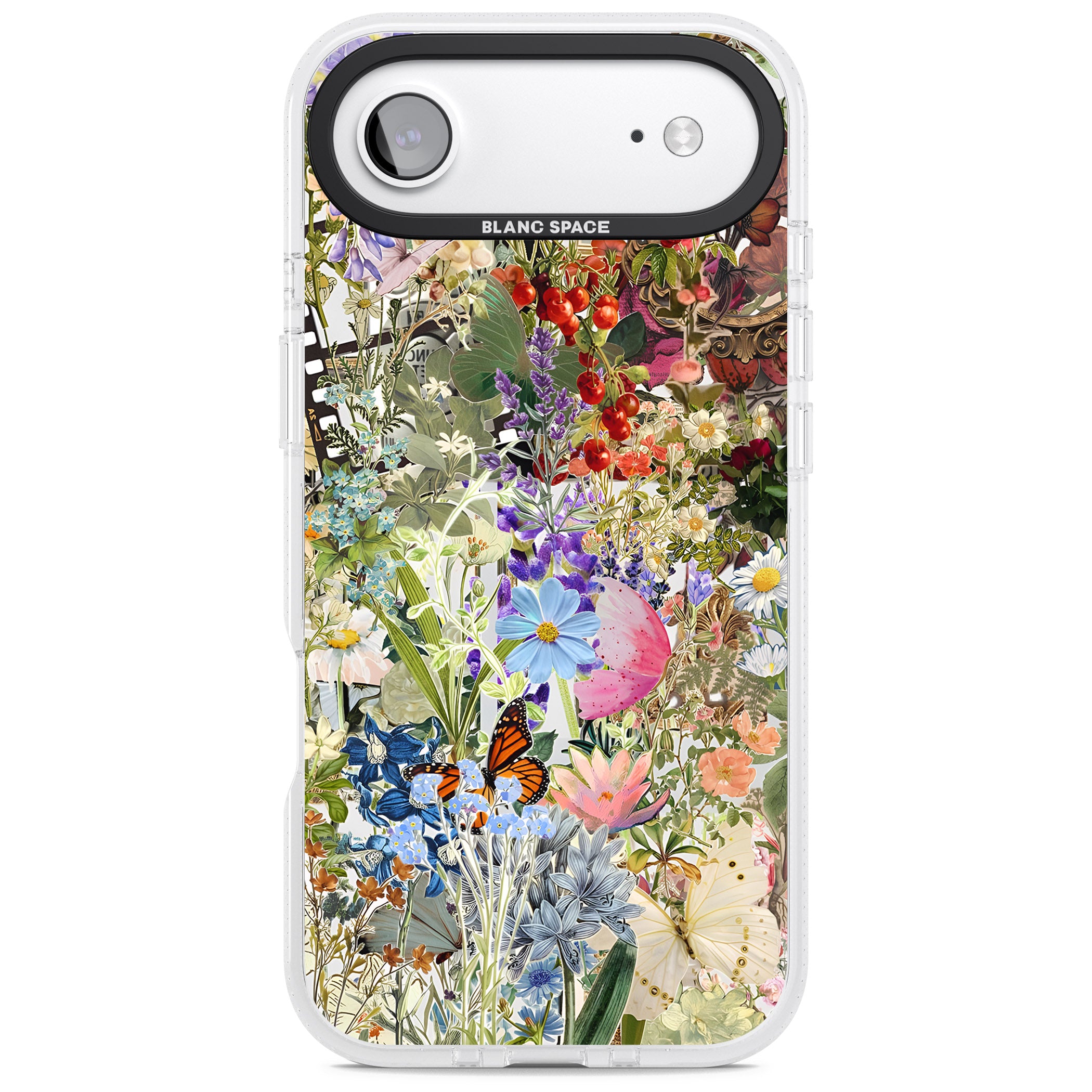 Flower Mix Collage iPhone 17 Air Impact Air Clear Phone Case