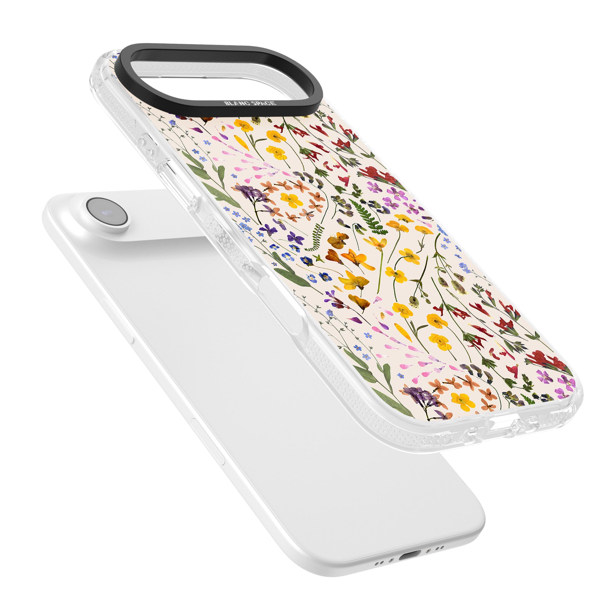 Wildflower Bouquet Cream iPhone 17 Air Impact Air Clear Phone Case Colours