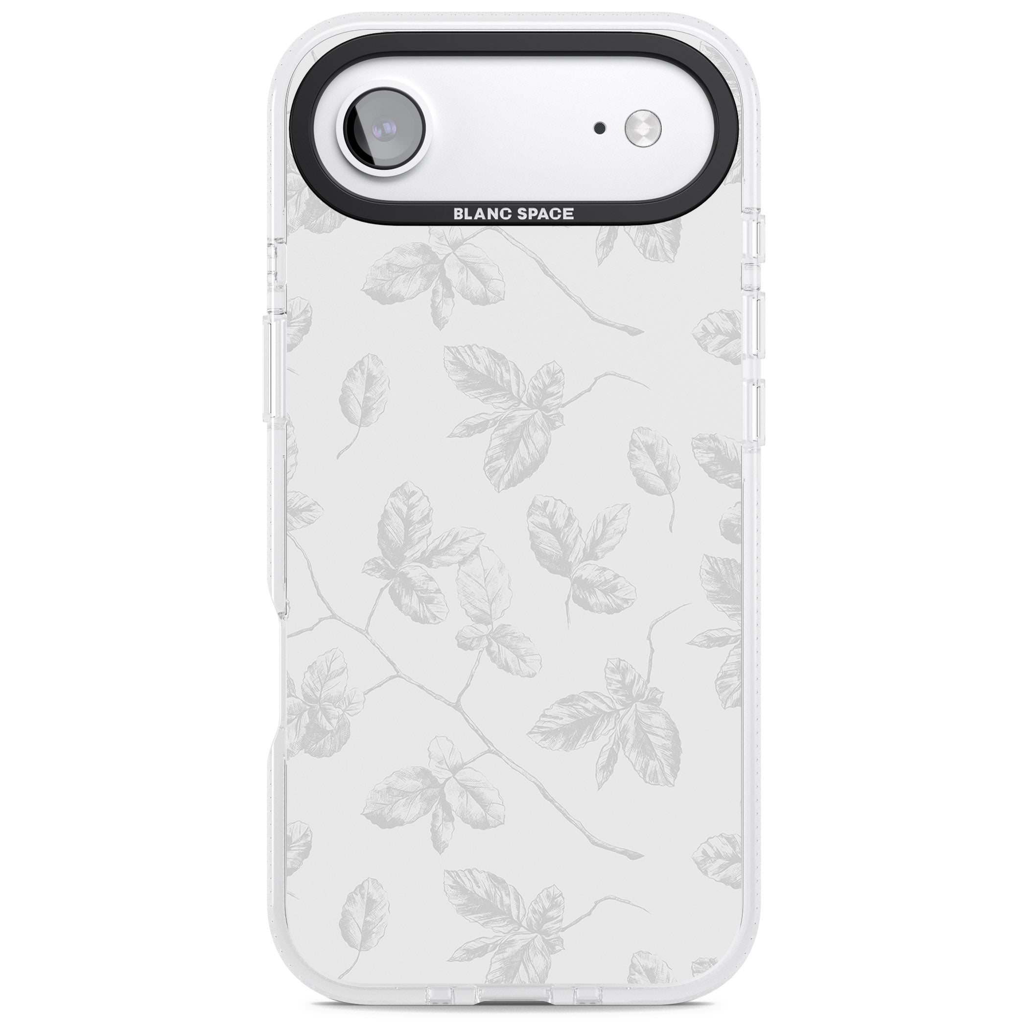 Grey Vine Botanical iPhone 17 Air Impact Air Clear Phone Case