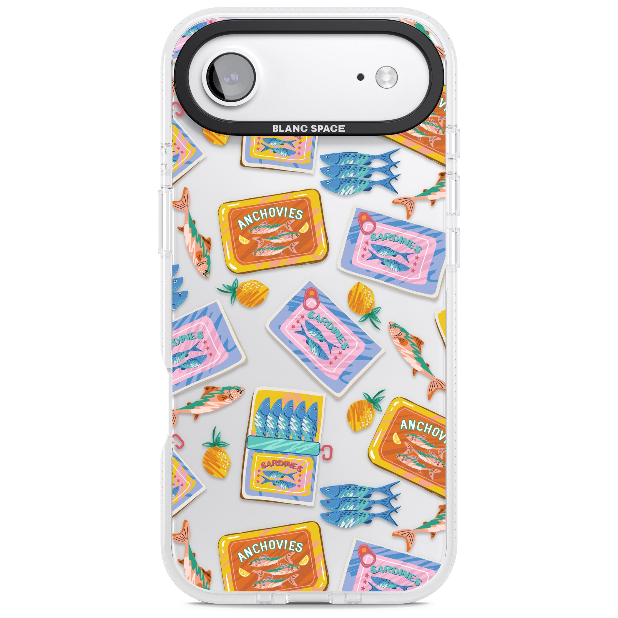 Sardines & Anchovies iPhone 17 Air Impact Air Clear Phone Case