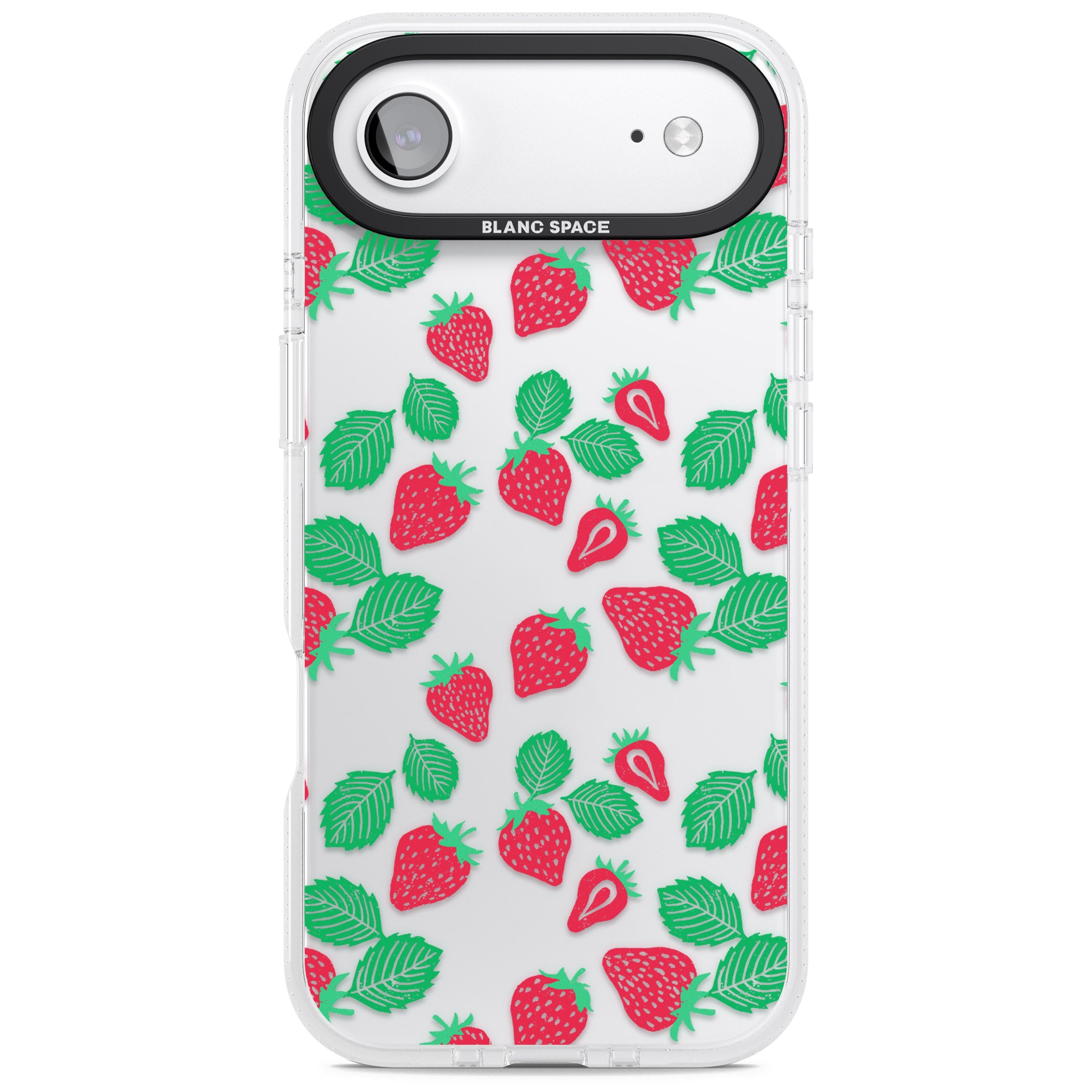 Strawberry Delight iPhone 17 Air Impact Air Clear Phone Case