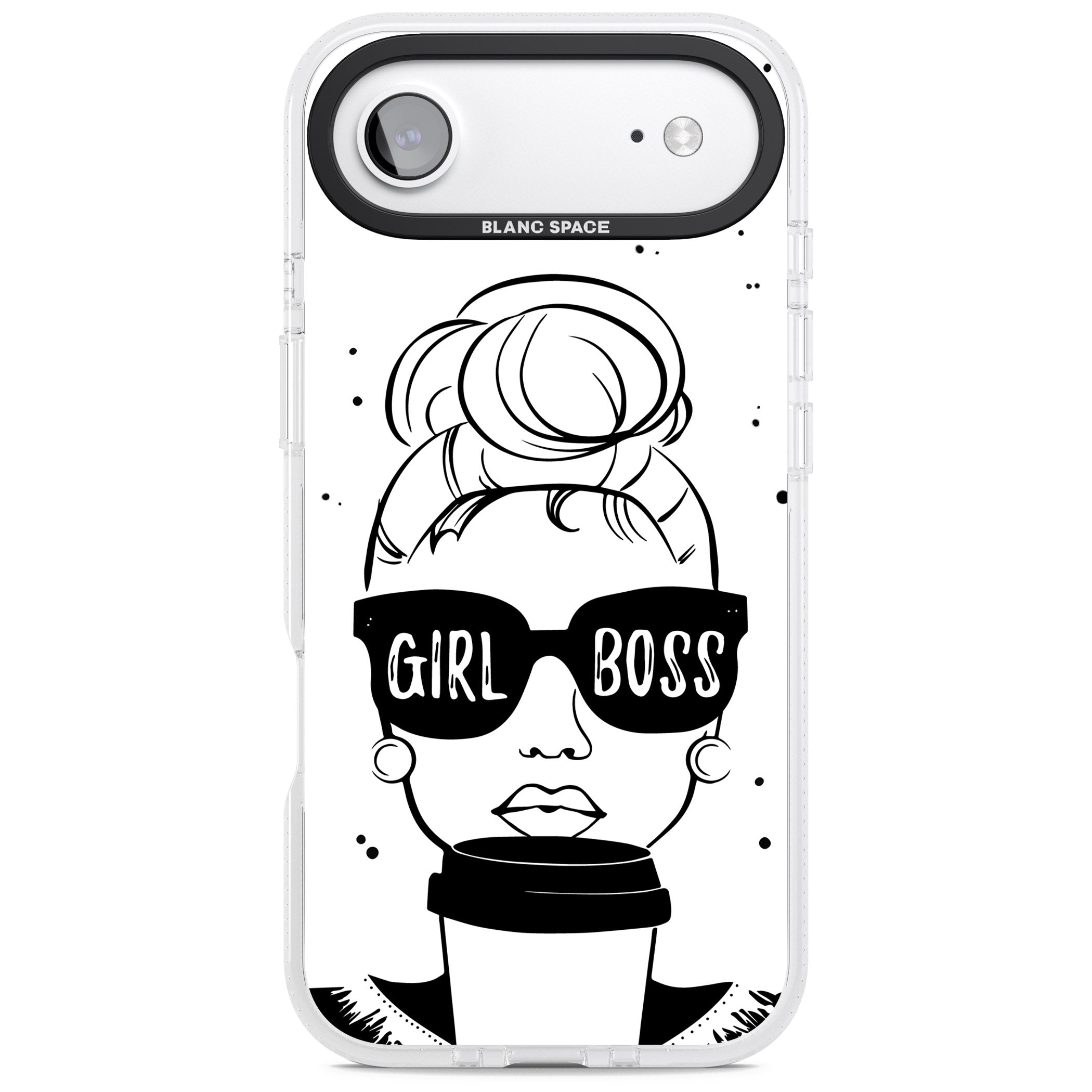 Girl Boss iPhone 17 Air Impact Air Clear Phone Case