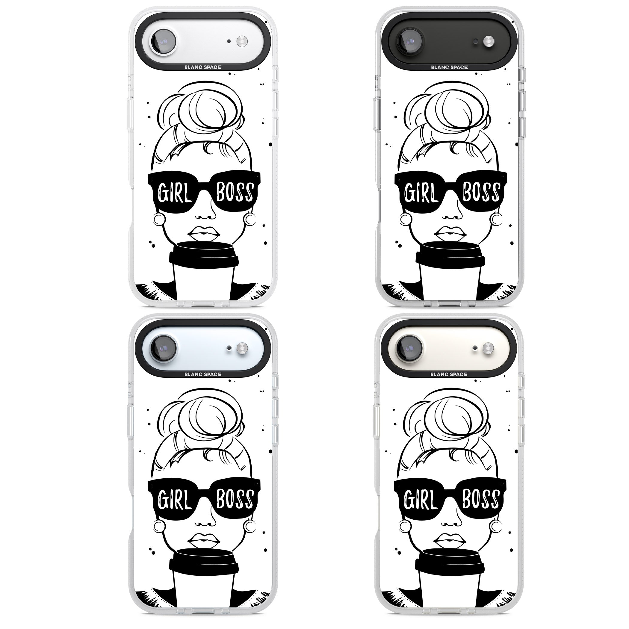 Girl Boss iPhone 17 Air Impact Air Clear Phone Case APT Impact Protection