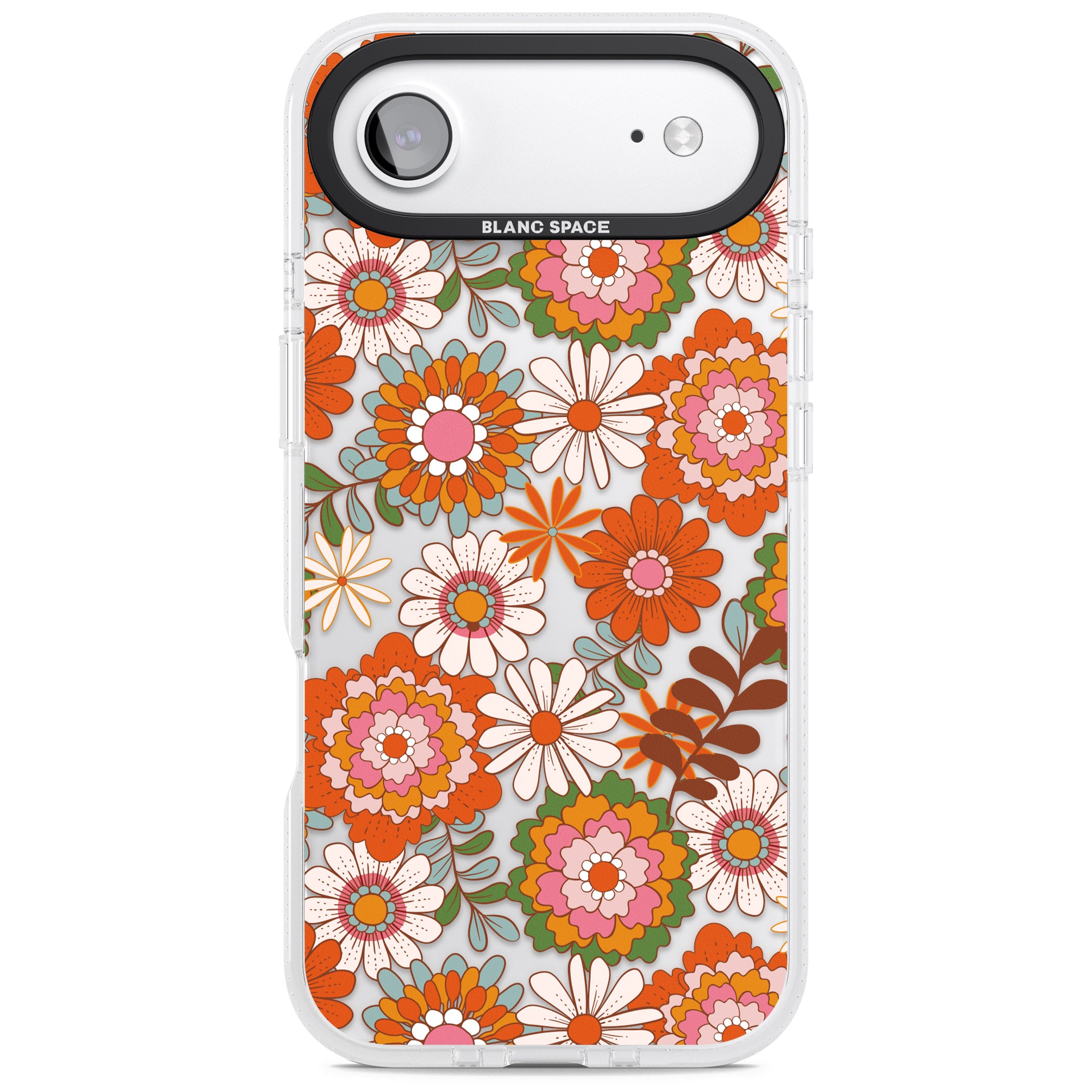 Seventies Bloom iPhone 17 Air Impact Air Clear Phone Case