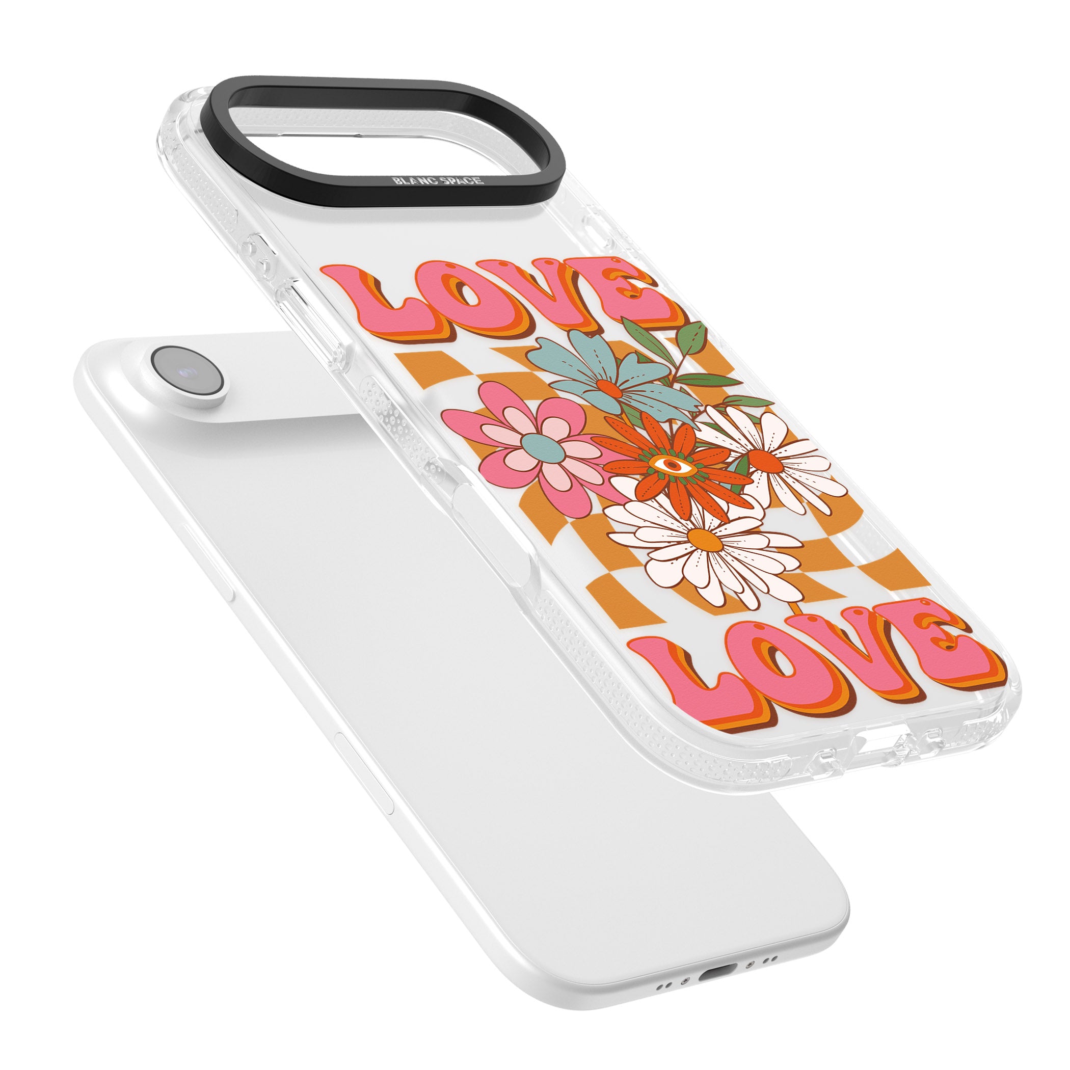 Love Bloom iPhone 17 Air Impact Air Clear Phone Case Colours