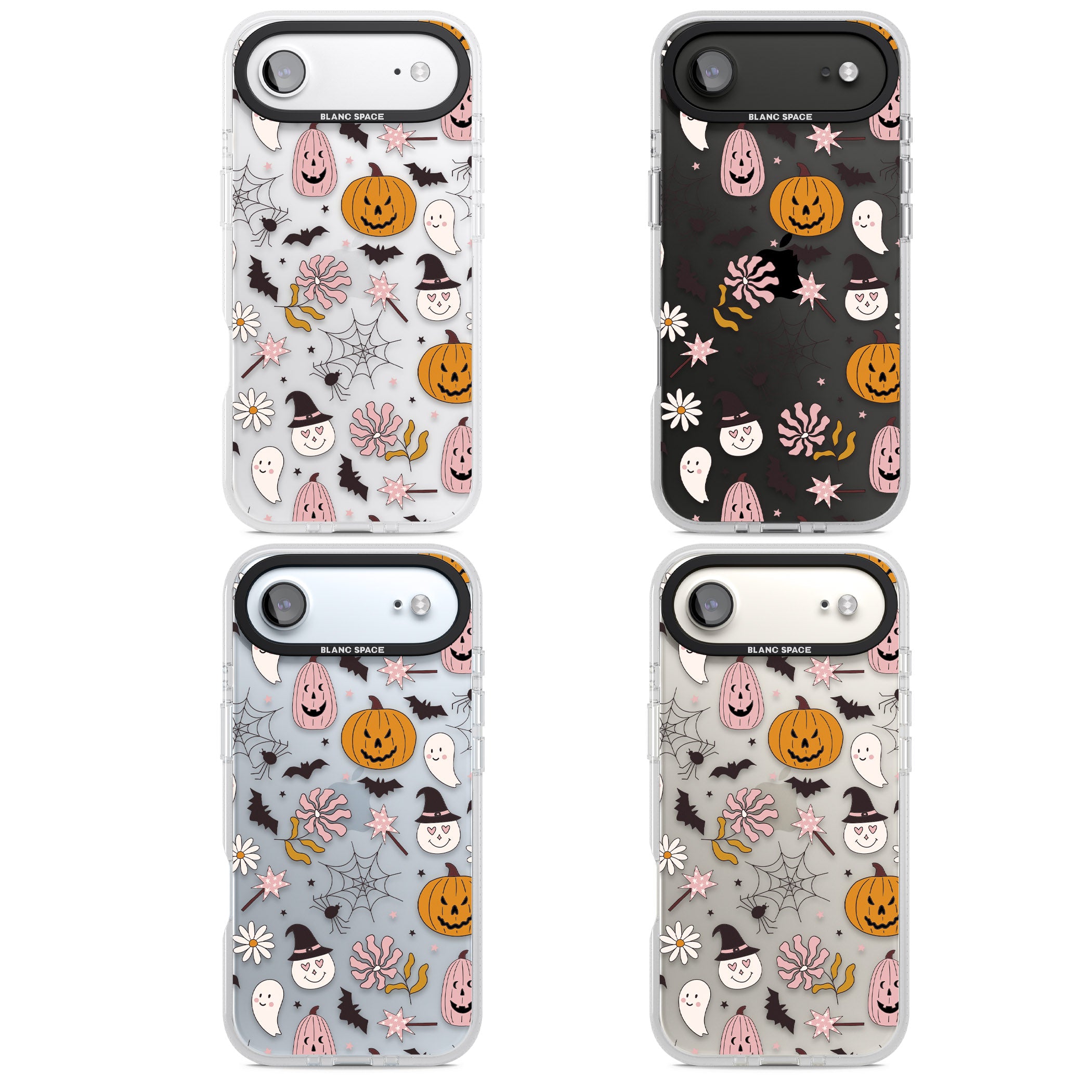 Spooky Mix iPhone 17 Air Impact Air Clear Phone Case APT Impact Protection
