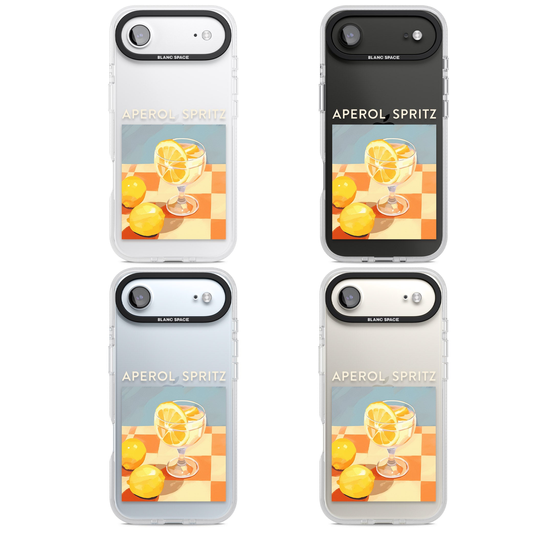 Lemon Spritz iPhone 17 Air Impact Air Clear Phone Case APT Impact Protection
