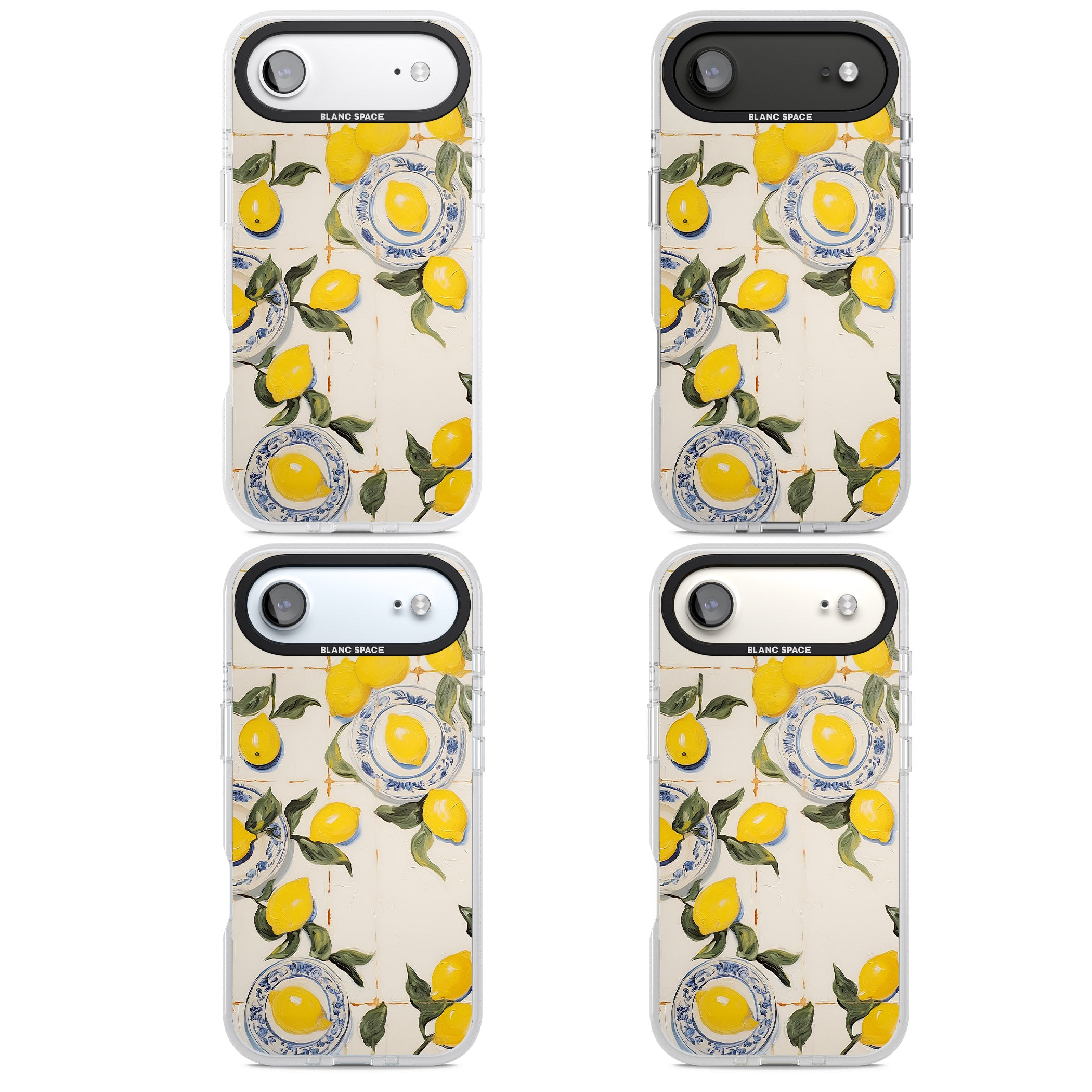 Lemons & Porcelain iPhone 17 Air Impact Air Clear Phone Case APT Impact Protection