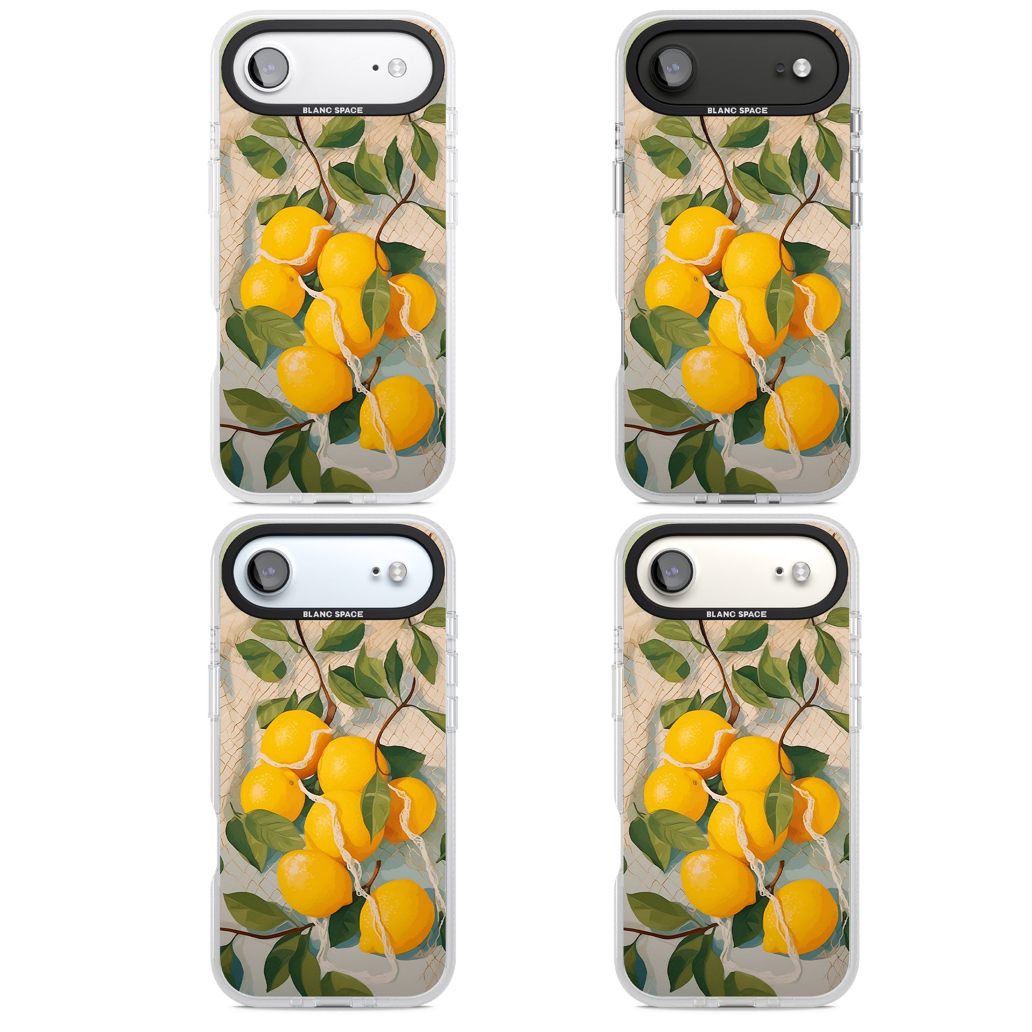 Lemon Vines iPhone 17 Air Impact Air Clear Phone Case APT Impact Protection