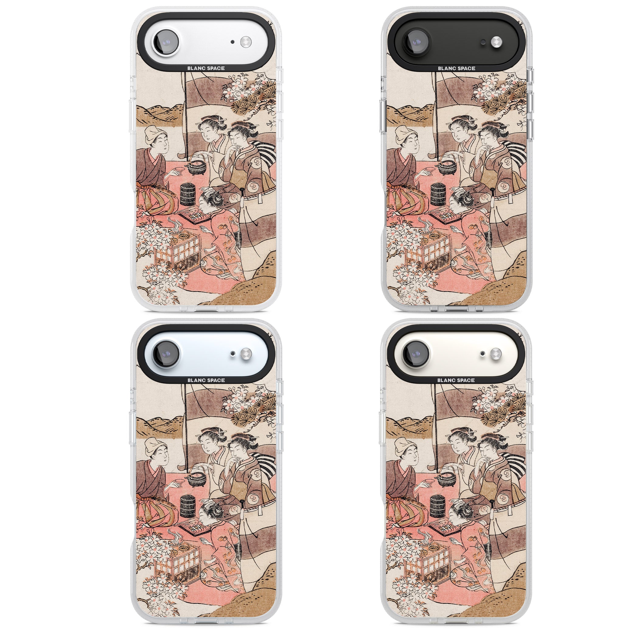Japanese Afternoon Tea iPhone 17 Air Impact Air Clear Phone Case APT Impact Protection