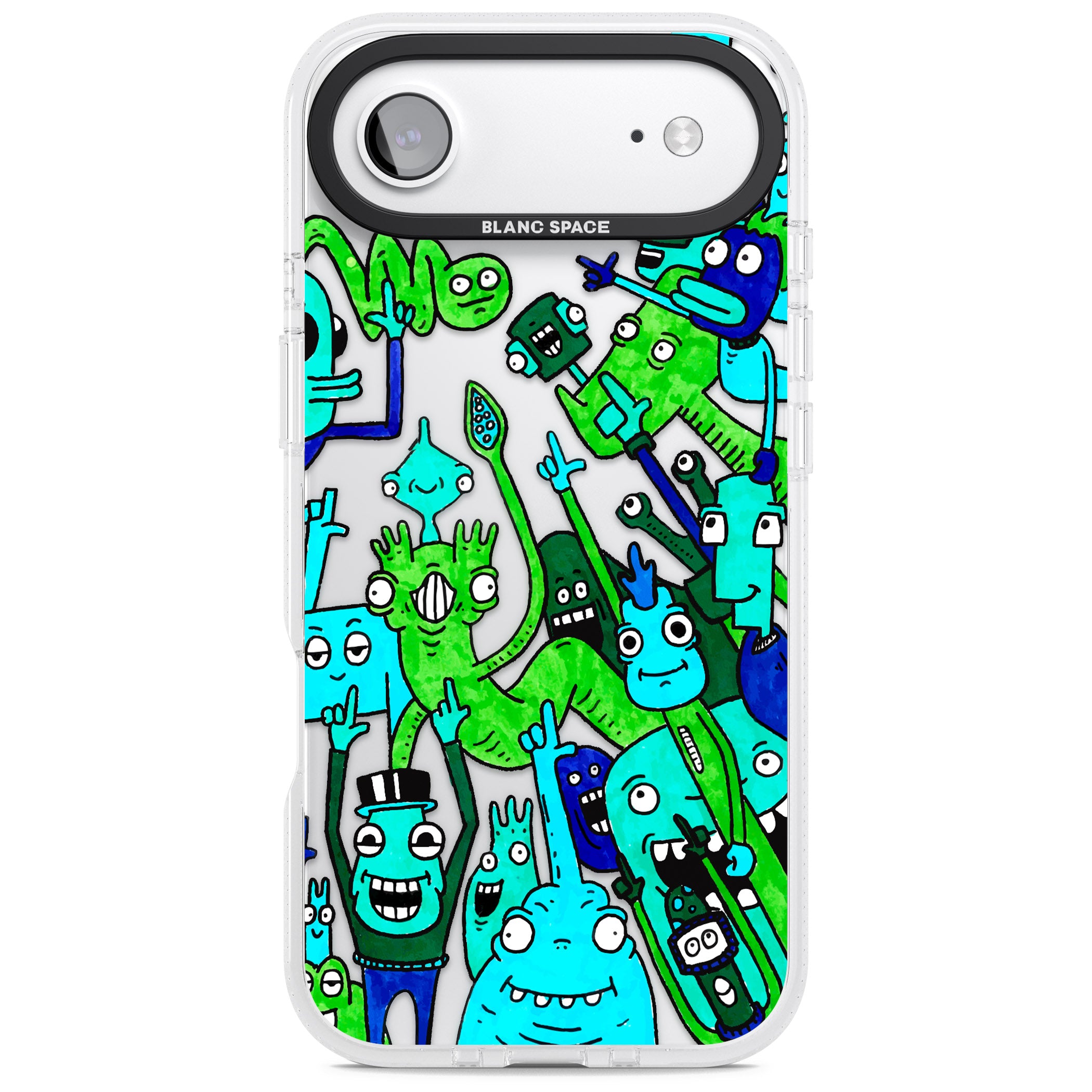 Don'T Point iPhone 17 Air Impact Air Clear Phone Case