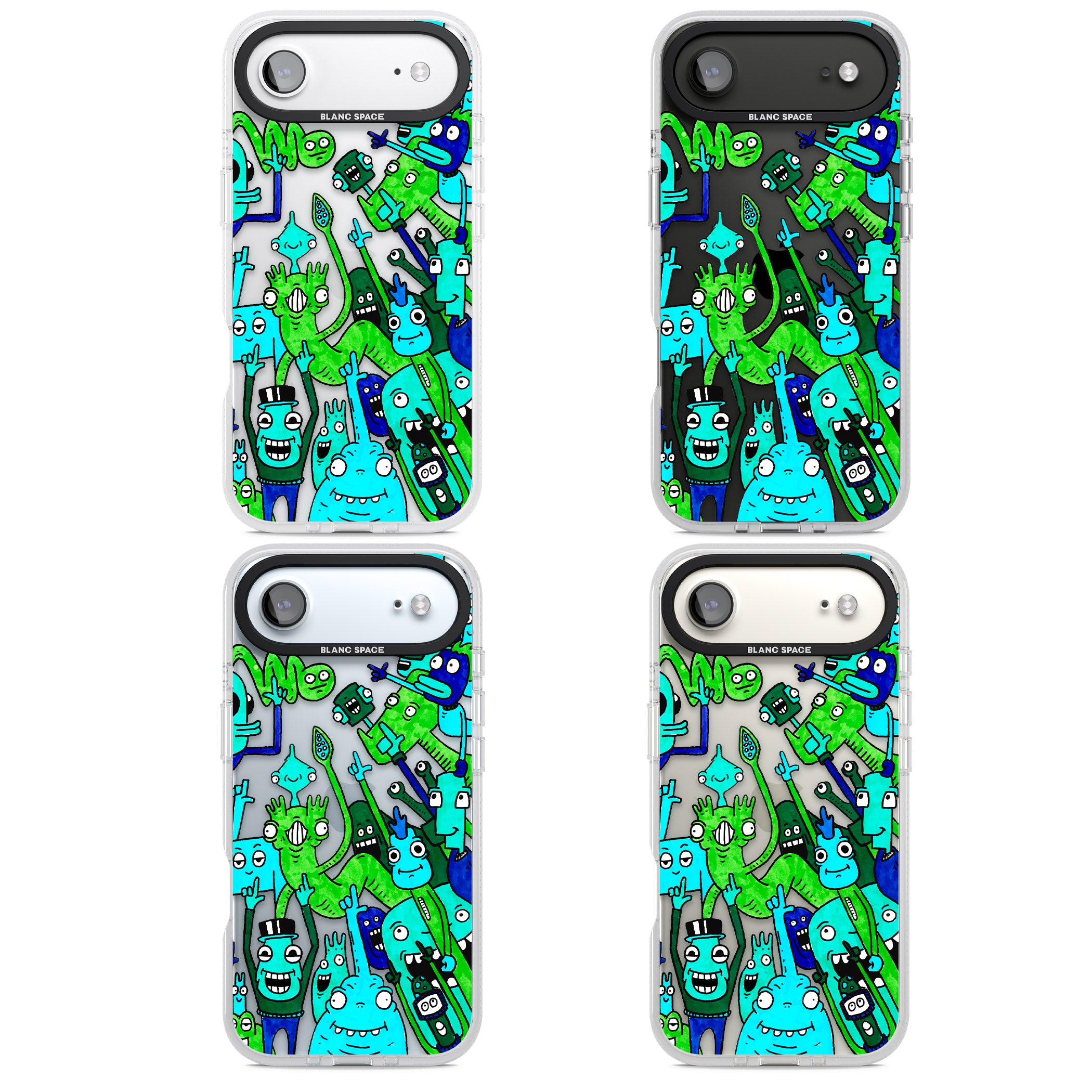 Don'T Point iPhone 17 Air Impact Air Clear Phone Case APT Impact Protection