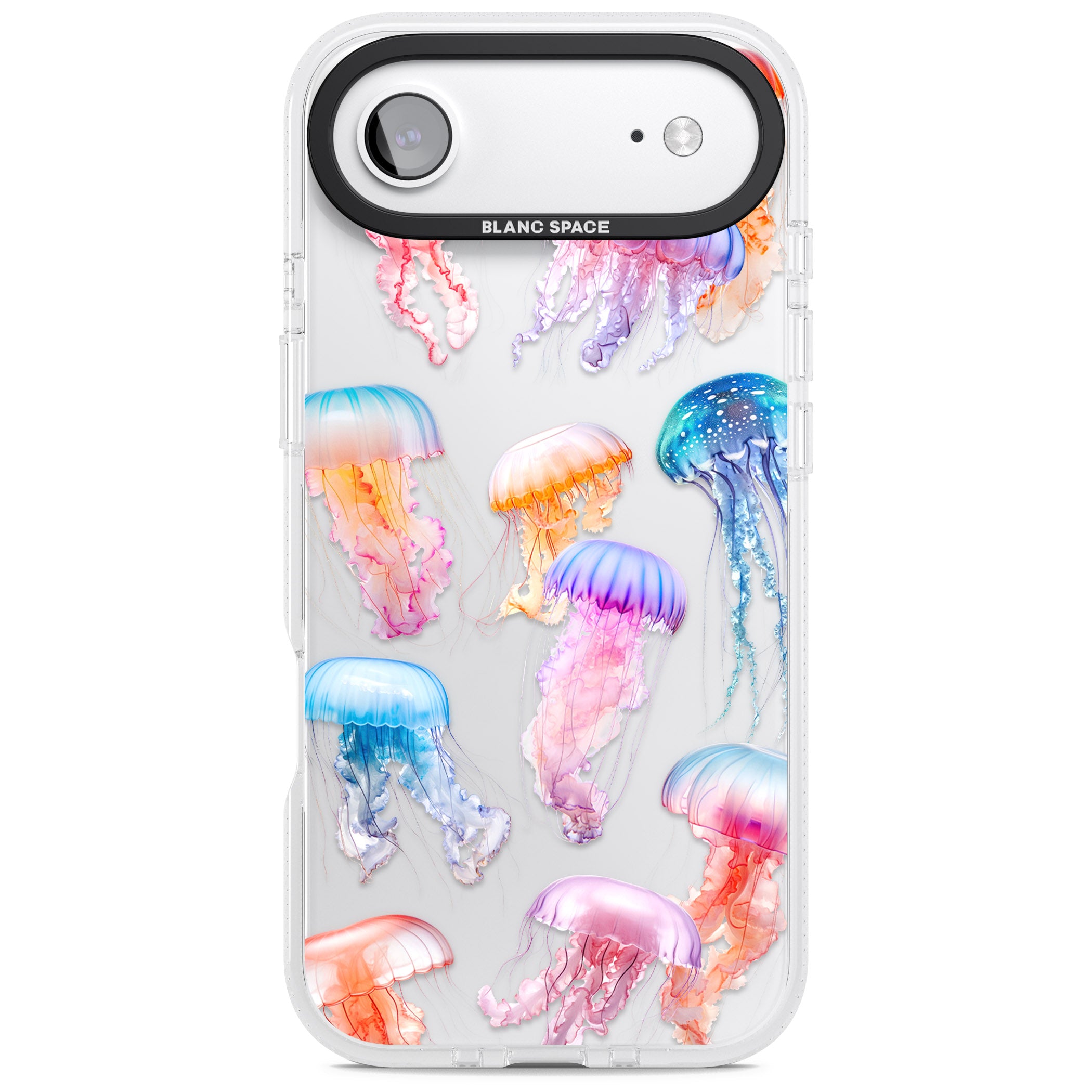 Vibrant Jellyfish iPhone 17 Air Impact Air Clear Phone Case