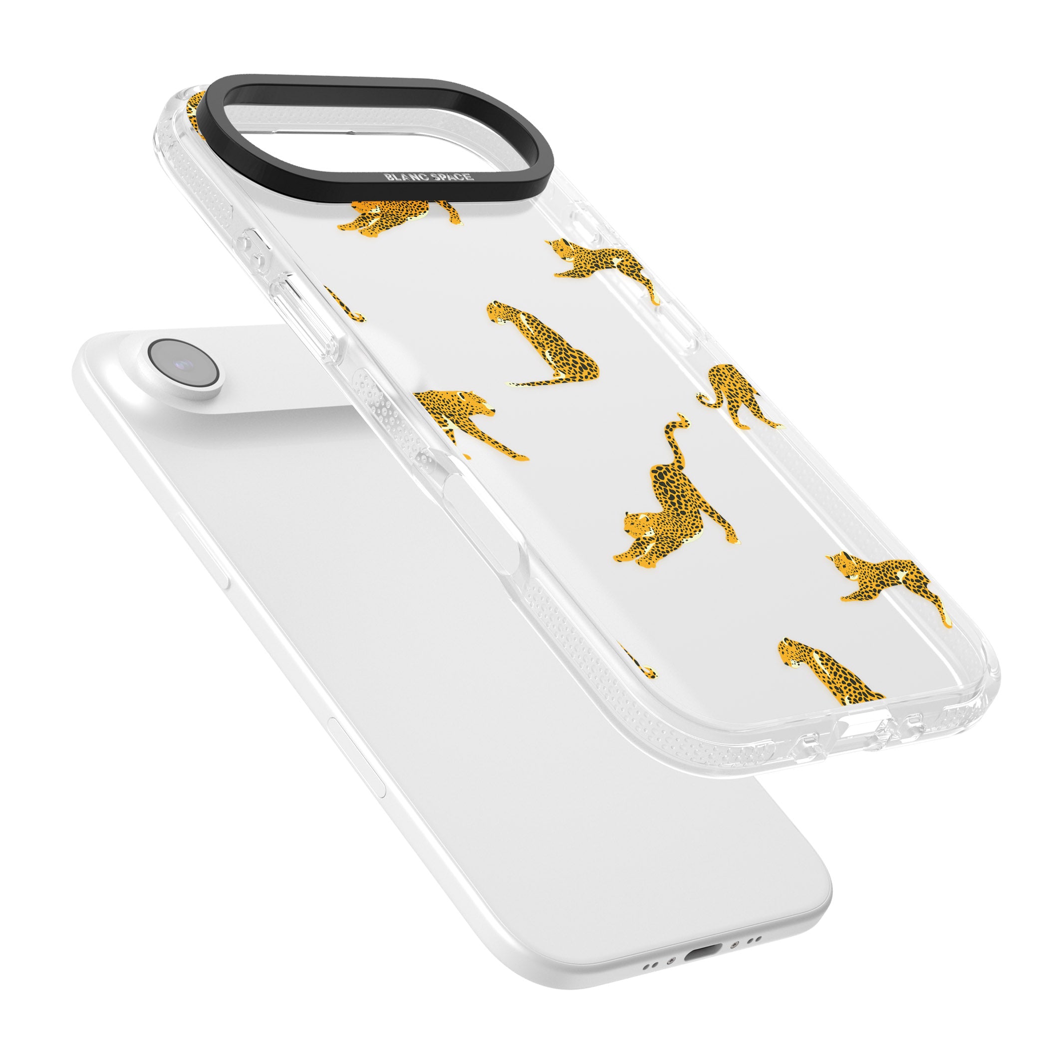 Leopard Spots iPhone 17 Air Impact Air Clear Phone Case Colours