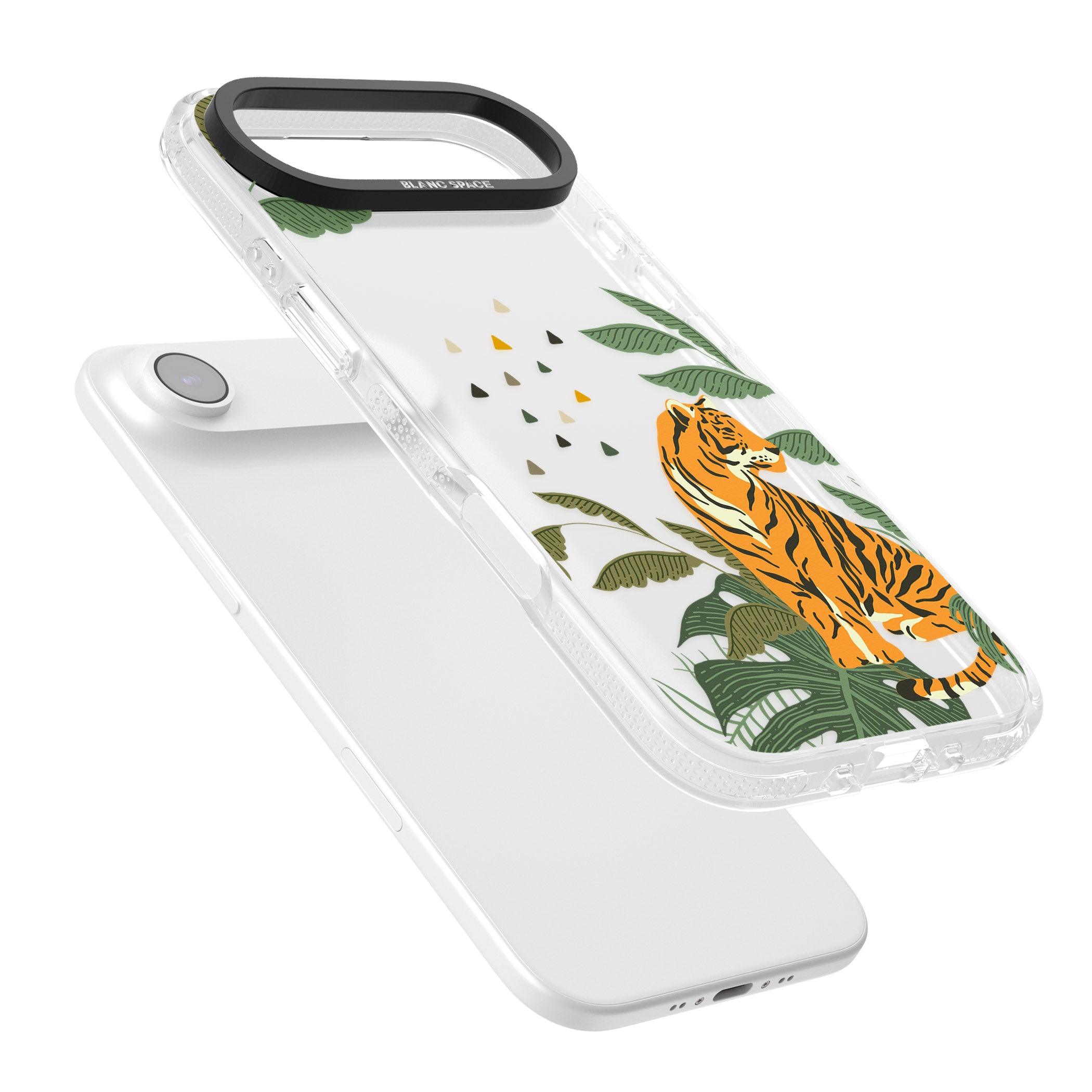 Tiger Jungle iPhone 17 Air Impact Air Clear Phone Case Colours