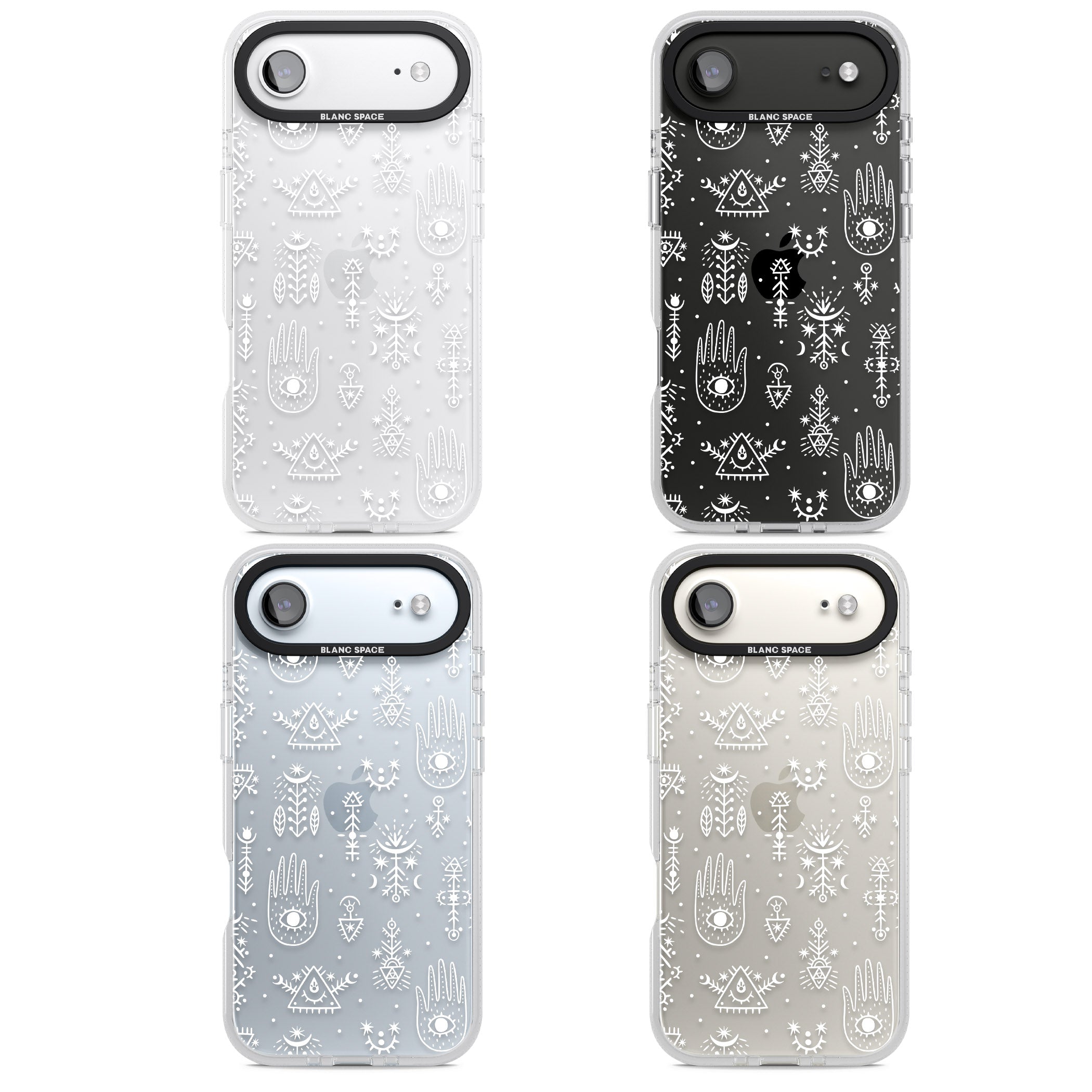 Mystic Symbols iPhone 17 Air Impact Air Clear Phone Case APT Impact Protection