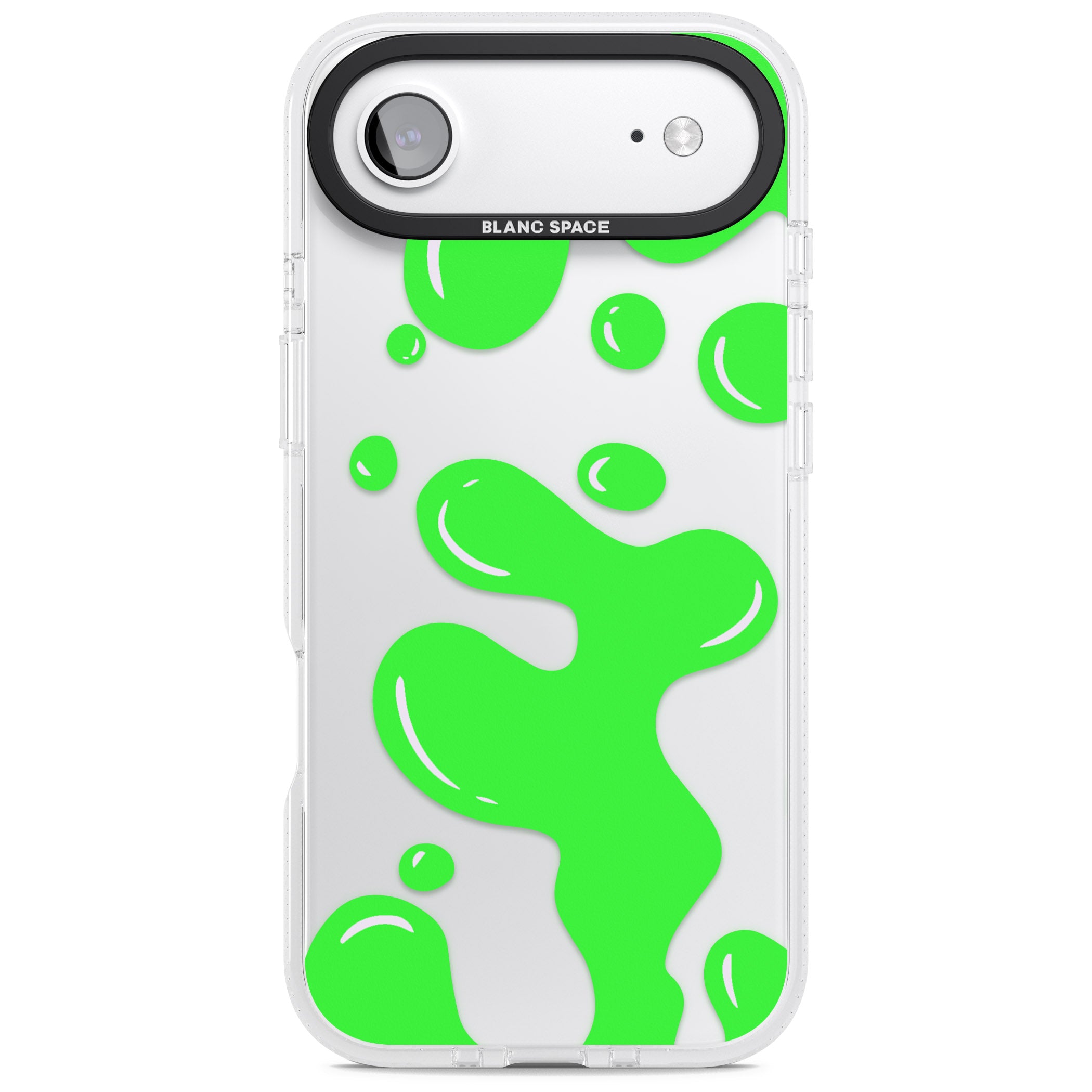 Green Lava Lamp iPhone 17 Air Impact Air Clear Phone Case