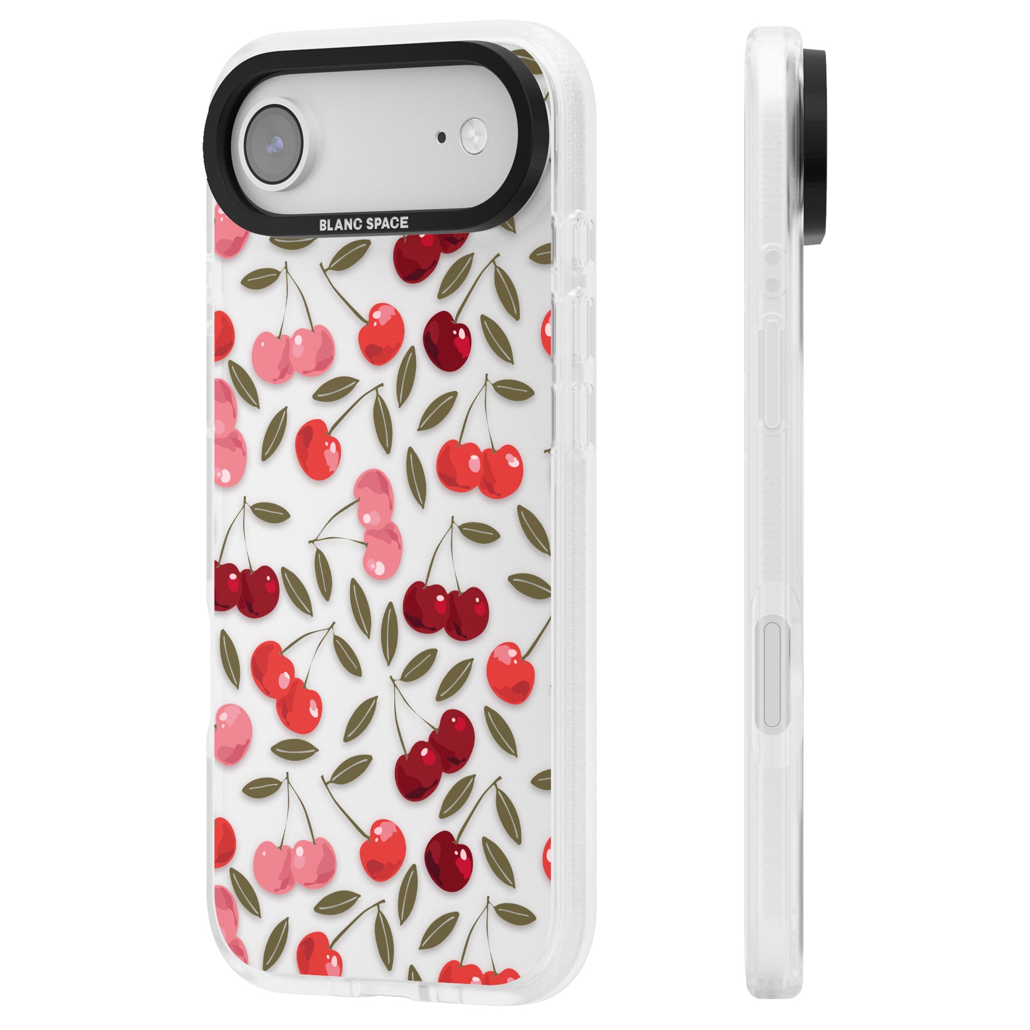 Cherry On Top iPhone 17 Air Impact Air Clear Phone Case Side Profile