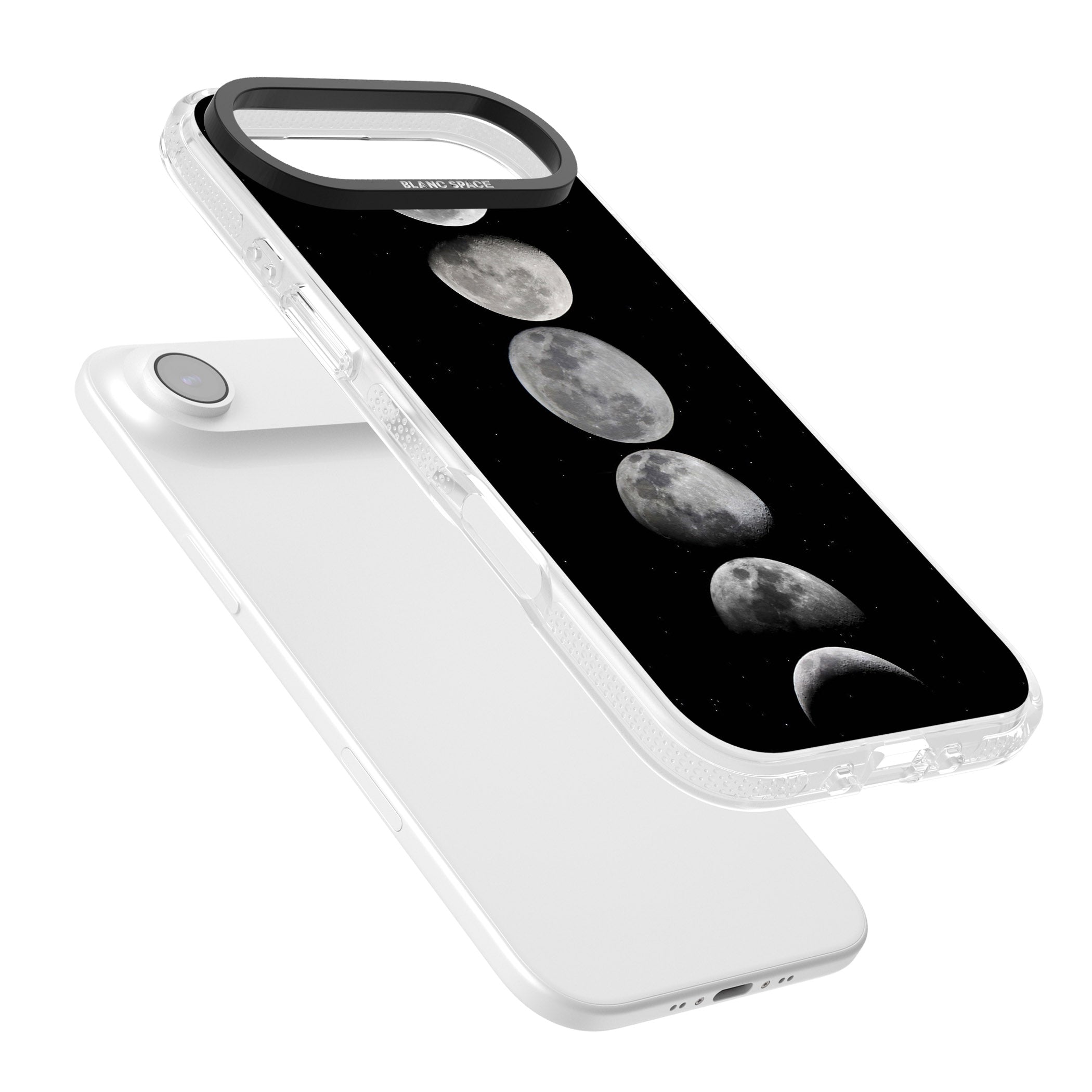 Phases Of The Moon iPhone 17 Air Impact Air Clear Phone Case Colours