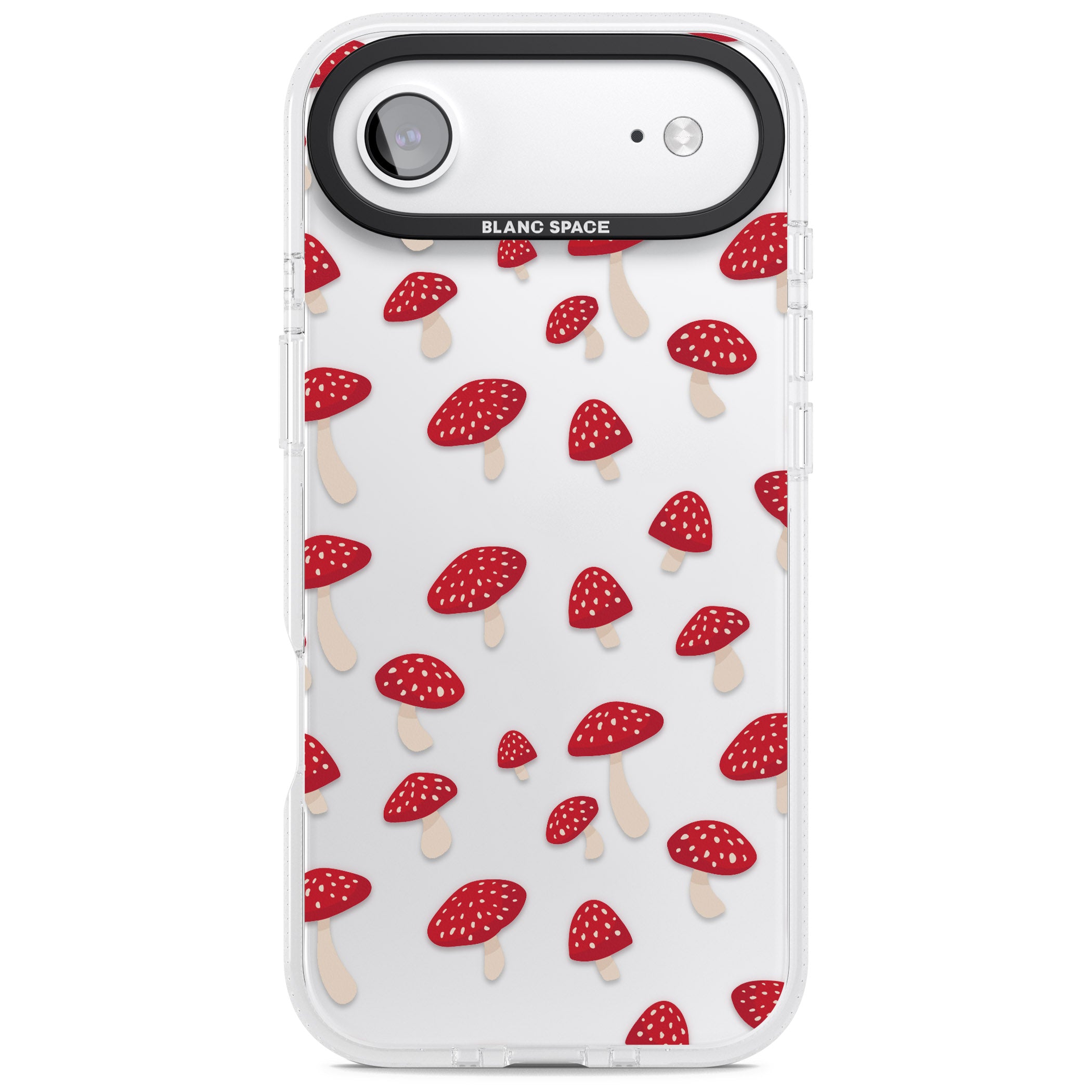 Magical Mushroom Pattern iPhone 17 Air Impact Air Clear Phone Case