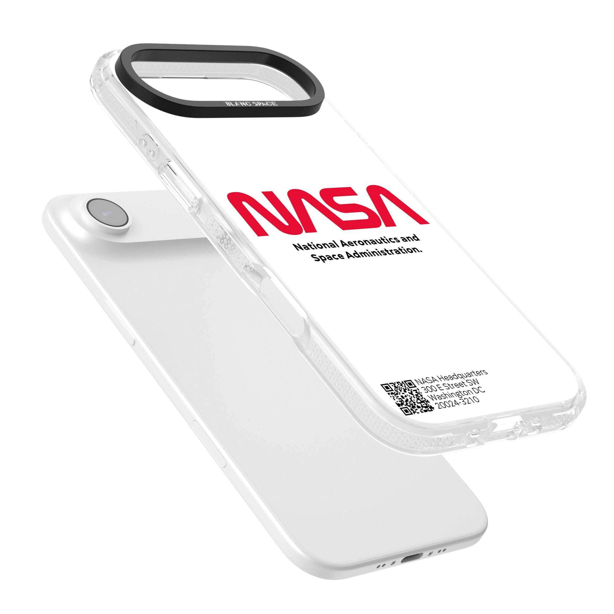 Nasa The Worm iPhone 17 Air Impact Air Clear Phone Case Colours