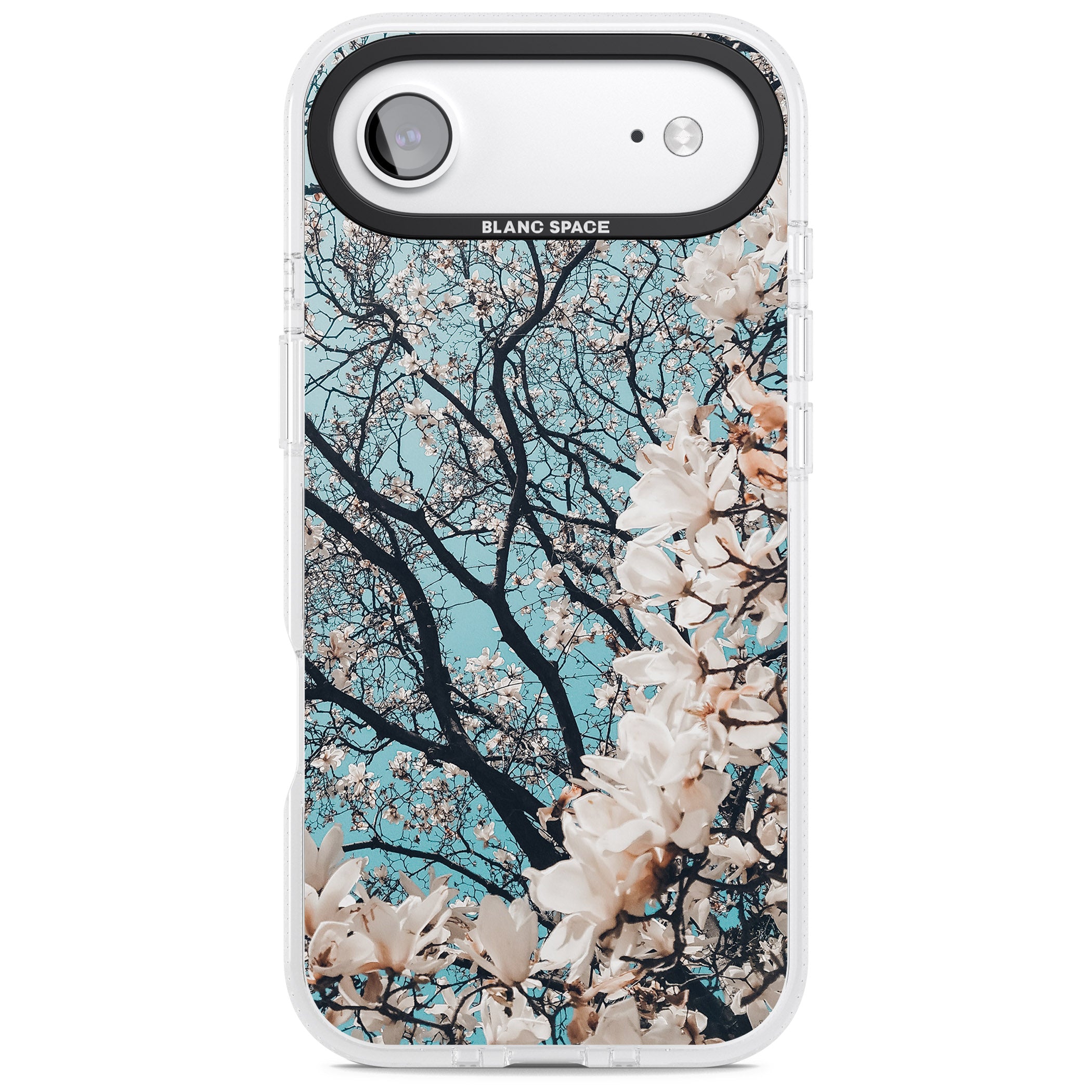 Magnolia Bloom iPhone 17 Air Impact Air Clear Phone Case