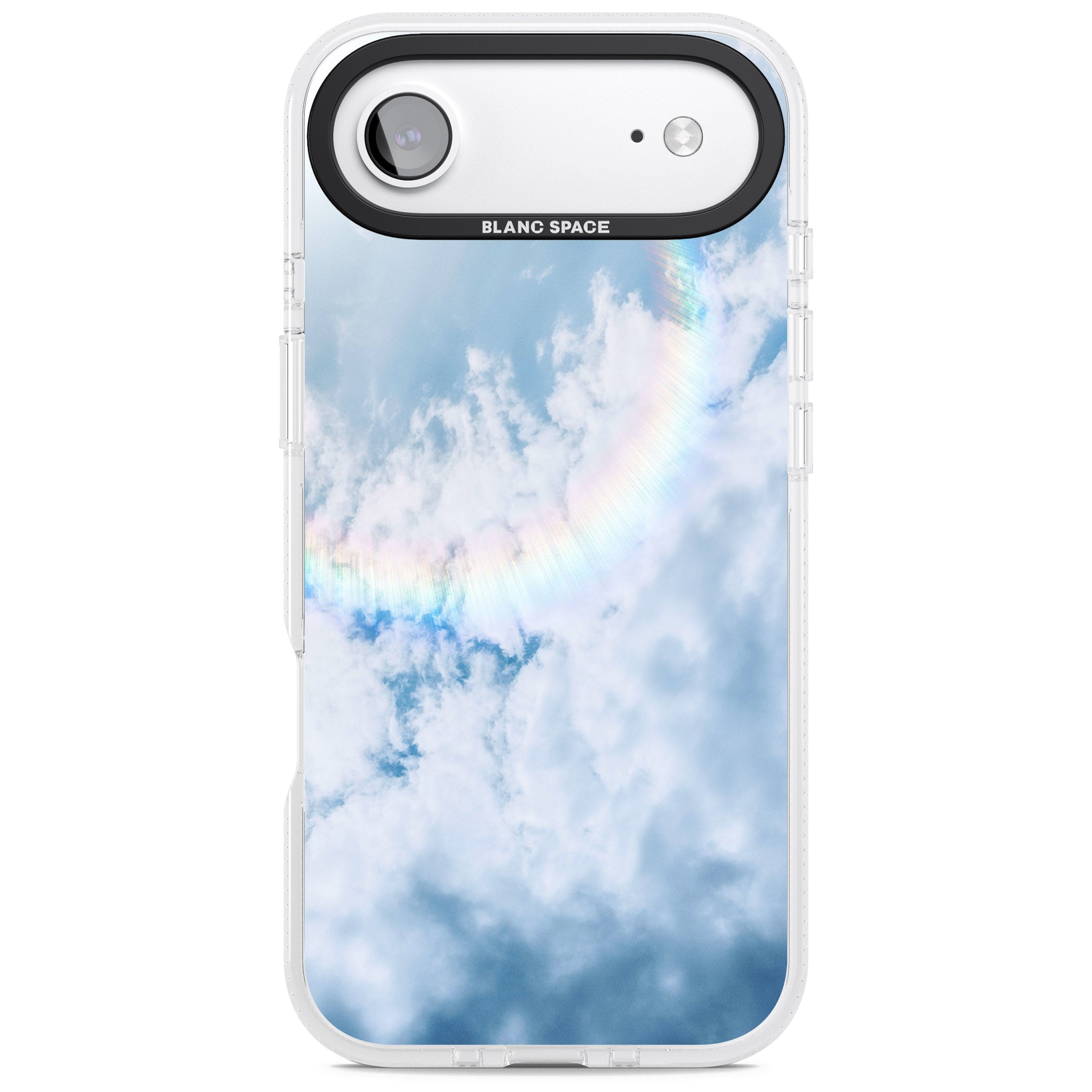 Pastel Rainbow Sky iPhone 17 Air Impact Air Clear Phone Case