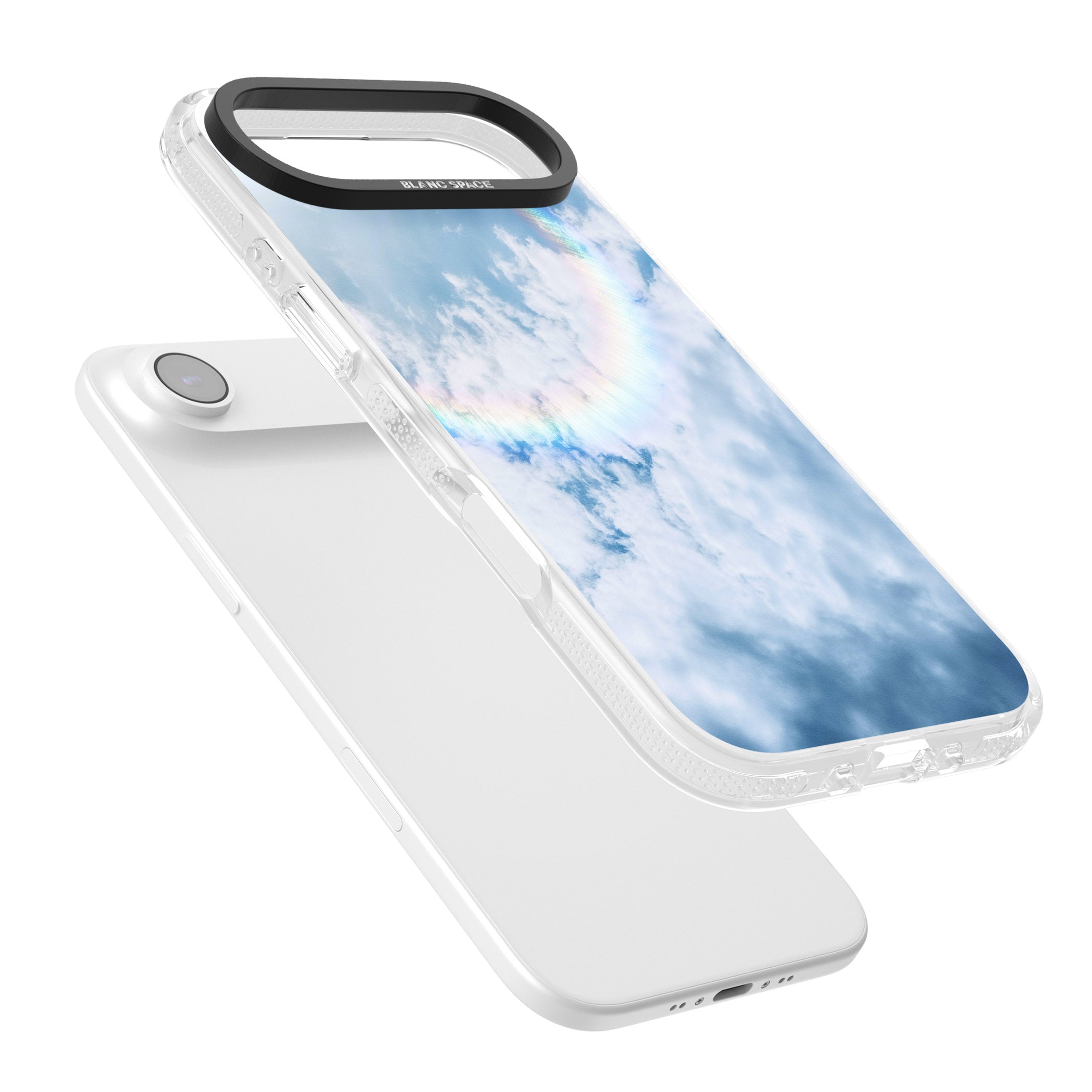 Pastel Rainbow Sky iPhone 17 Air Impact Air Clear Phone Case Colours