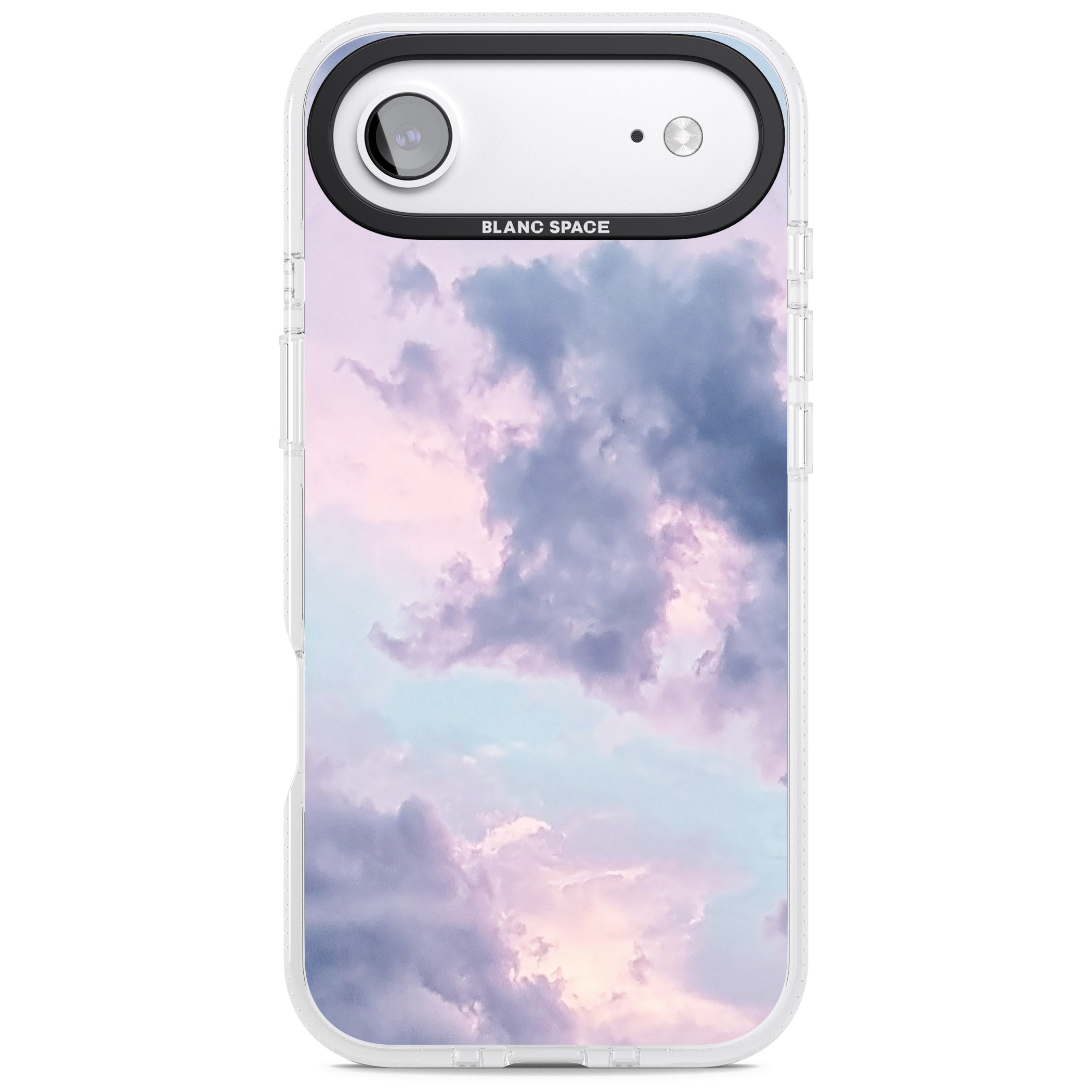 Pastel Sky Clouds iPhone 17 Air Impact Air Clear Phone Case