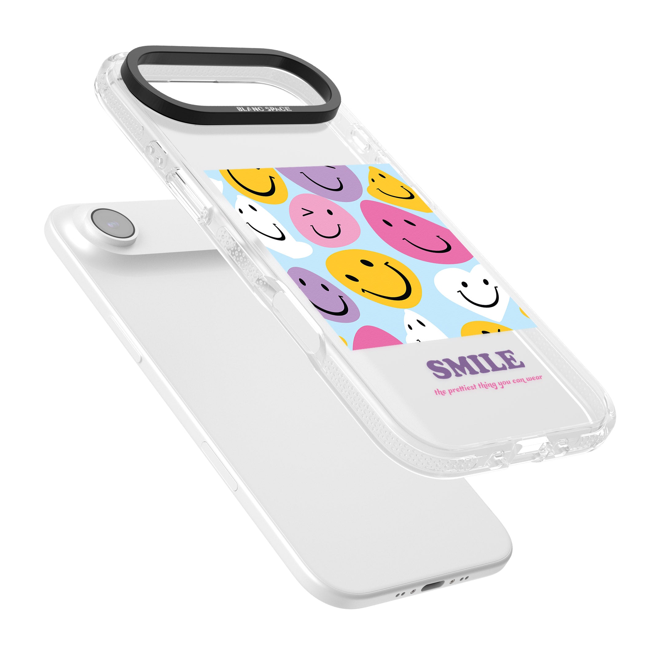 A Smile iPhone 17 Air Impact Air Clear Phone Case Colours