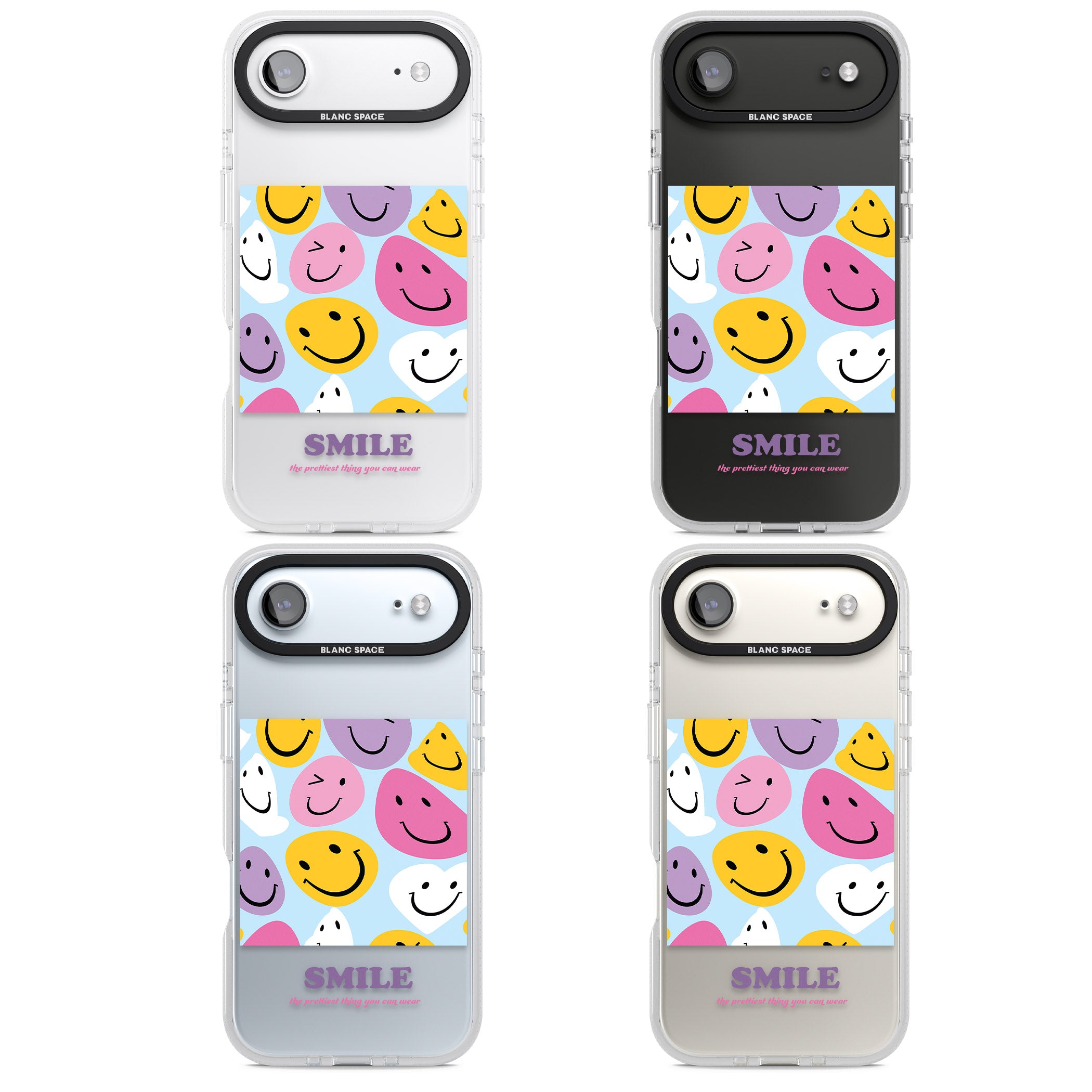A Smile iPhone 17 Air Impact Air Clear Phone Case APT Impact Protection