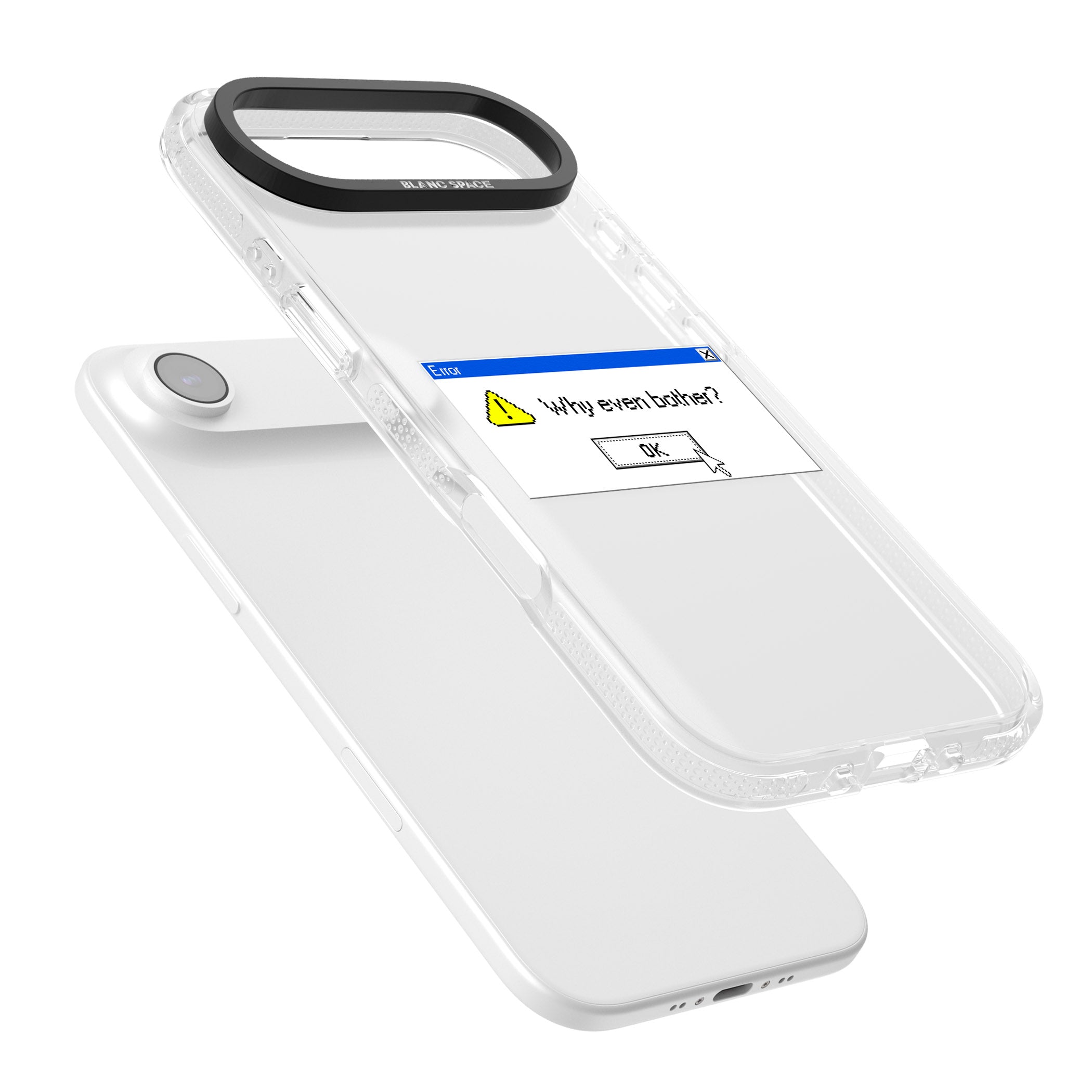 Why Even Bother Exe iPhone 17 Air Impact Air Clear Phone Case Colours