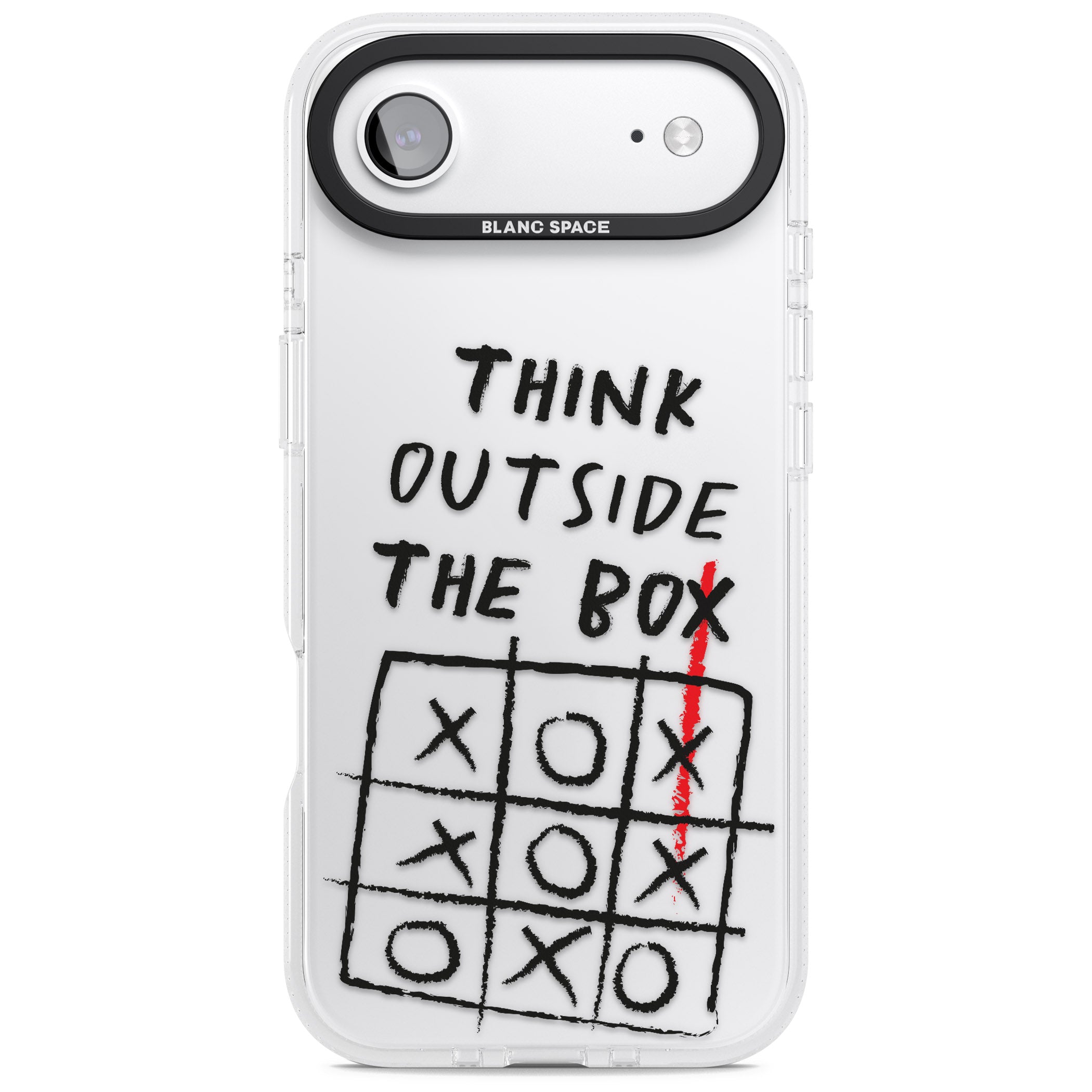 Think Outside The Box iPhone 17 Air Impact Air Clear Phone Case