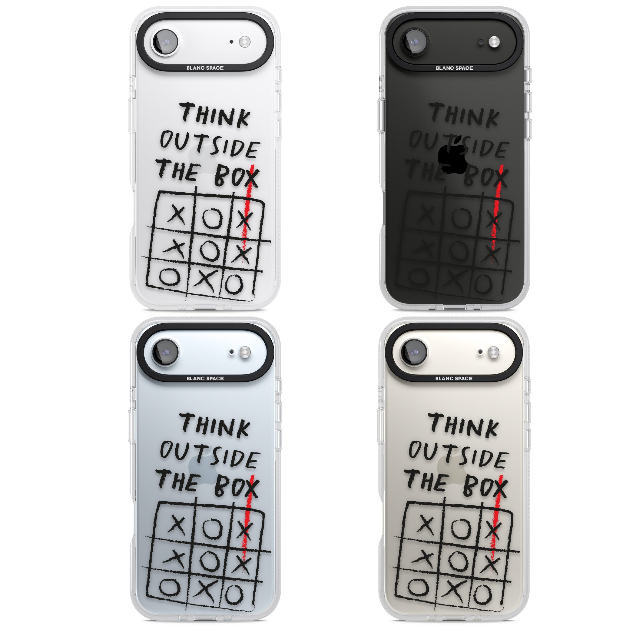 Think Outside The Box iPhone 17 Air Impact Air Clear Phone Case APT Impact Protection