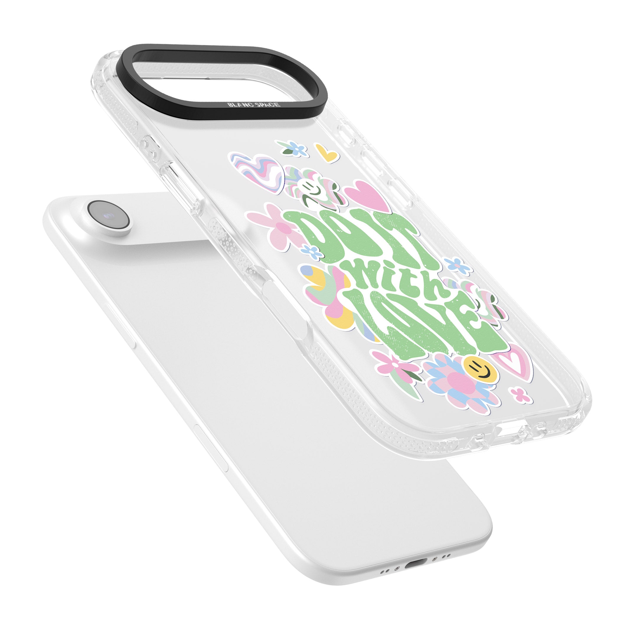 Do It With Love iPhone 17 Air Impact Air Clear Phone Case Colours