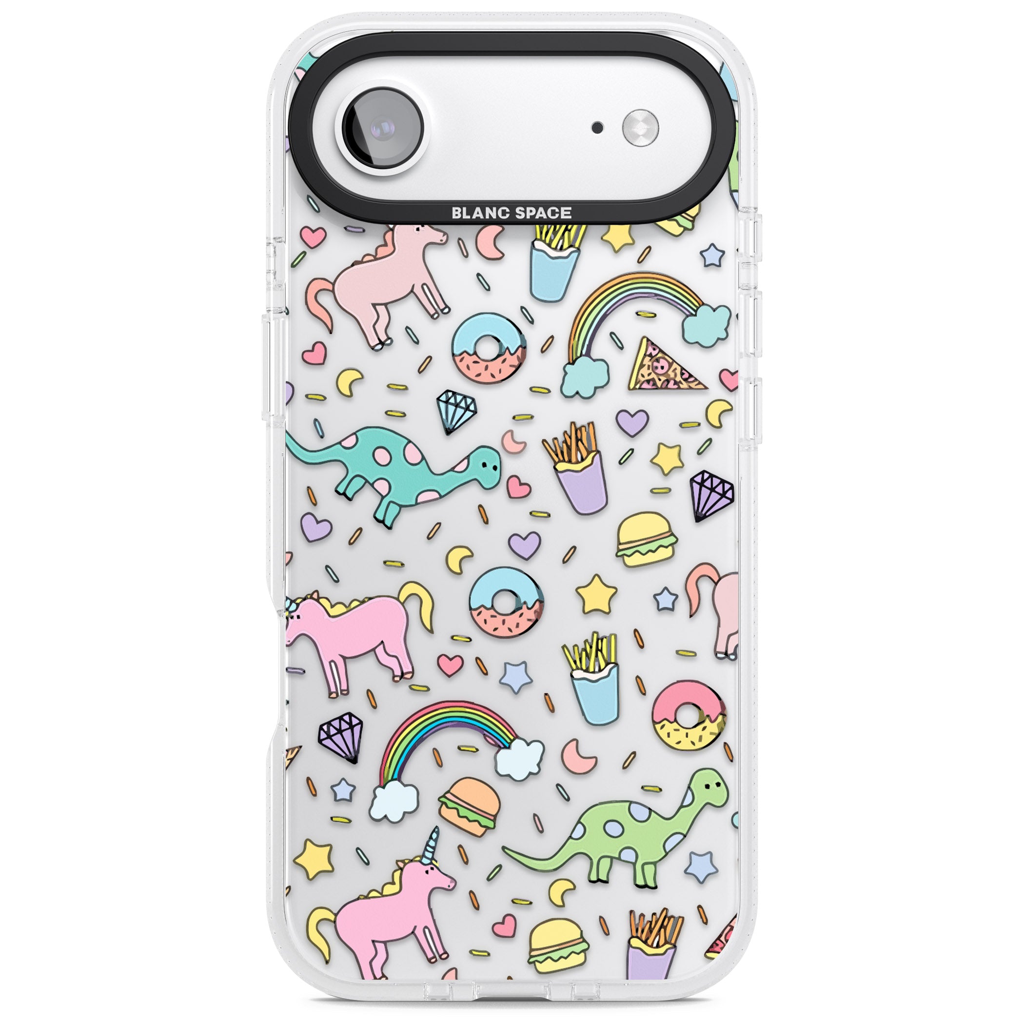 Cute Pattern iPhone 17 Air Impact Air Clear Phone Case