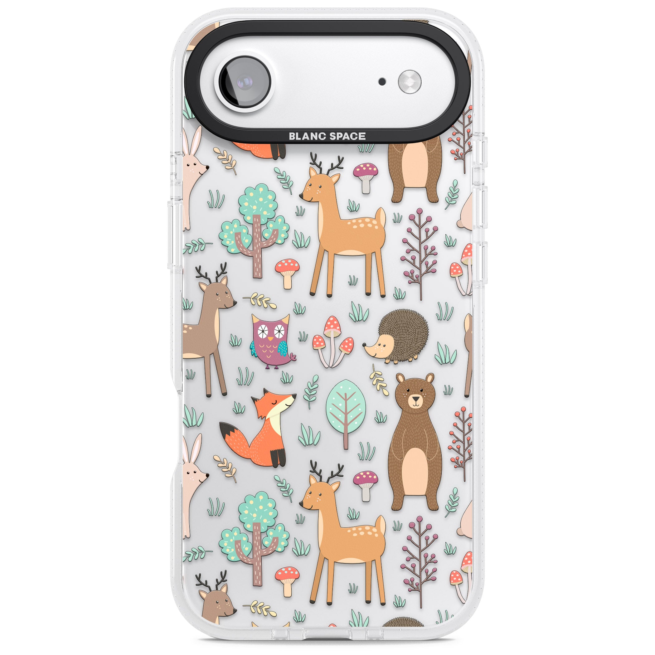 Wildlife Pattern iPhone 17 Air Impact Air Clear Phone Case
